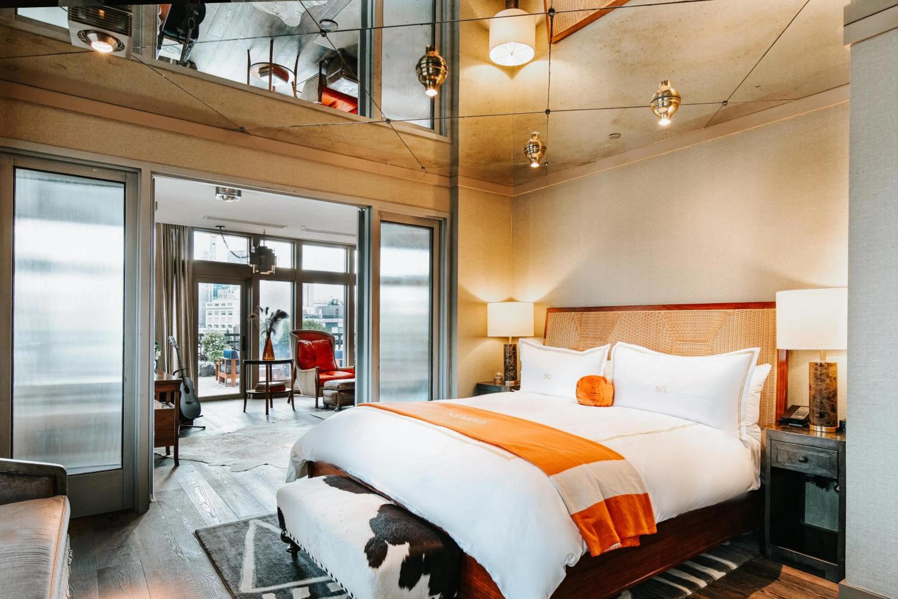 VIP, Bed in Soho Grand Hotel