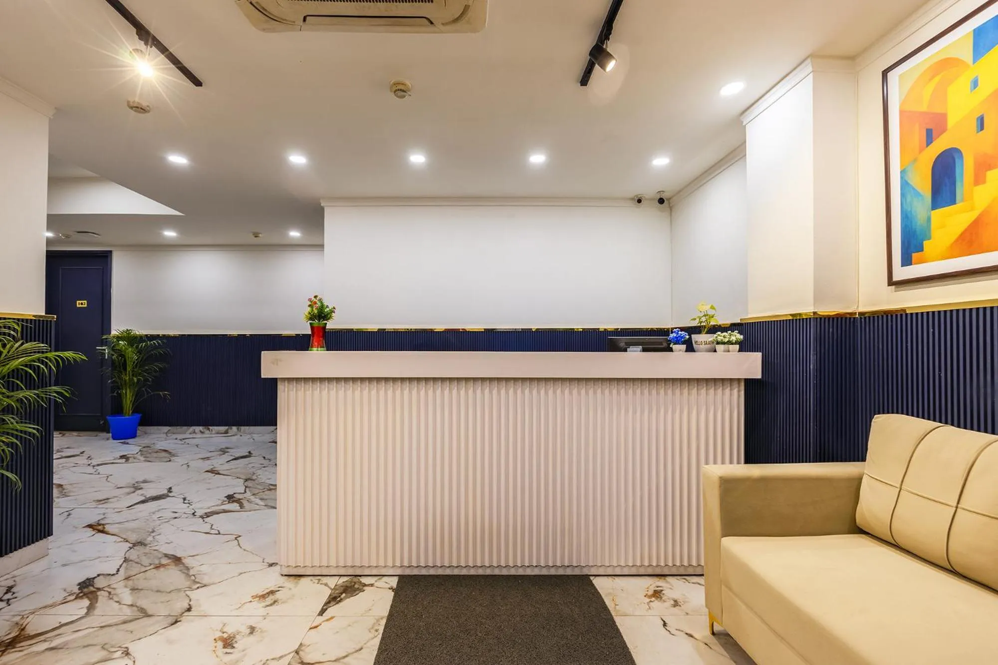 Lobby or reception in FabHotel Vat