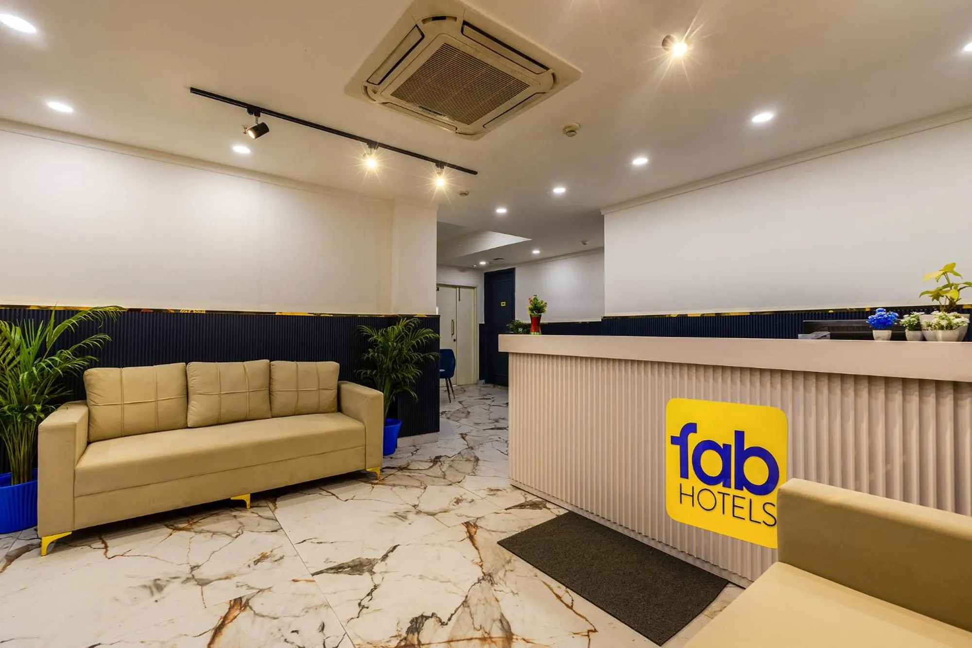 Lobby or reception in FabHotel Vat