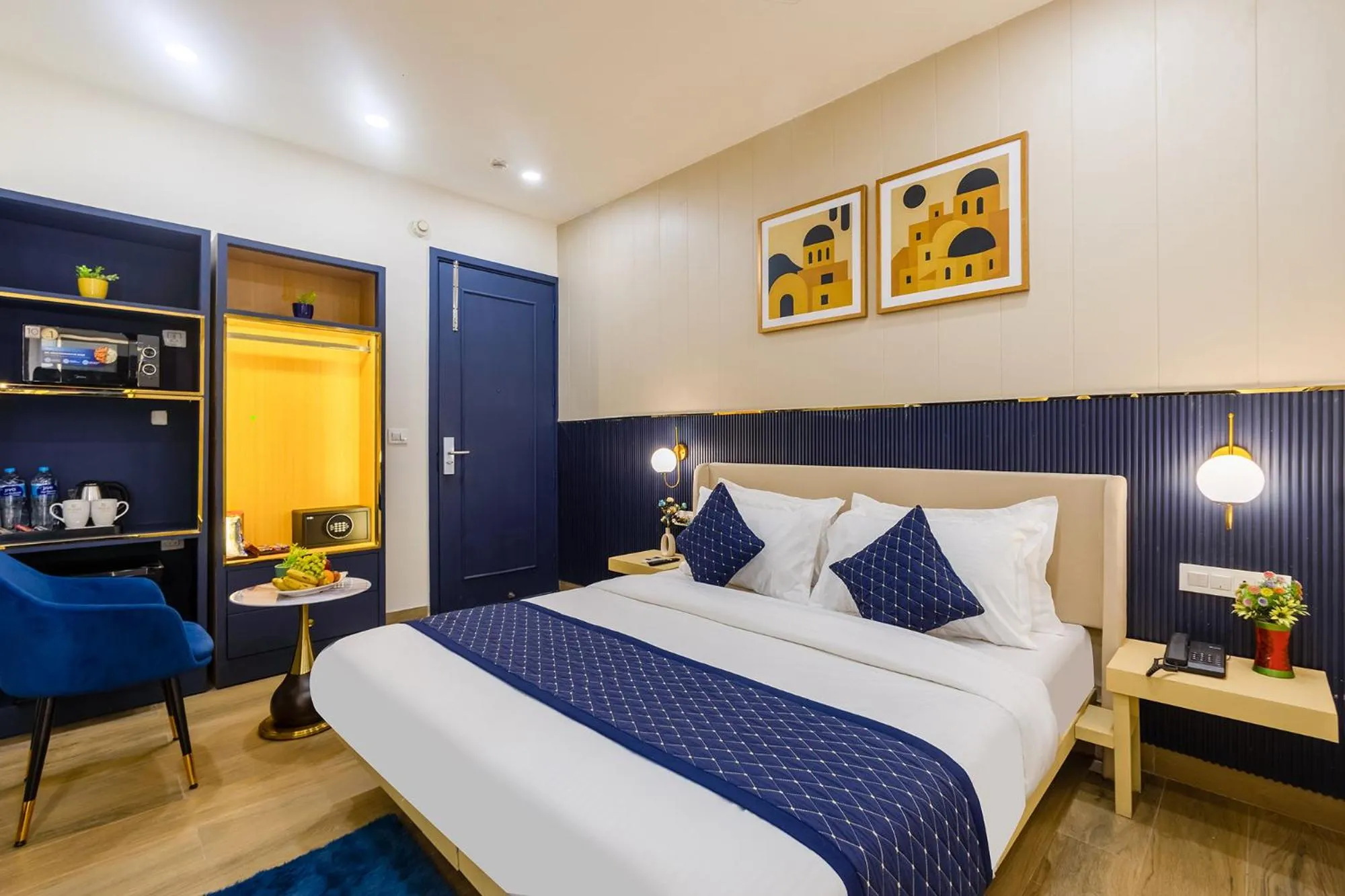 Lobby or reception, Bed in FabHotel Vat