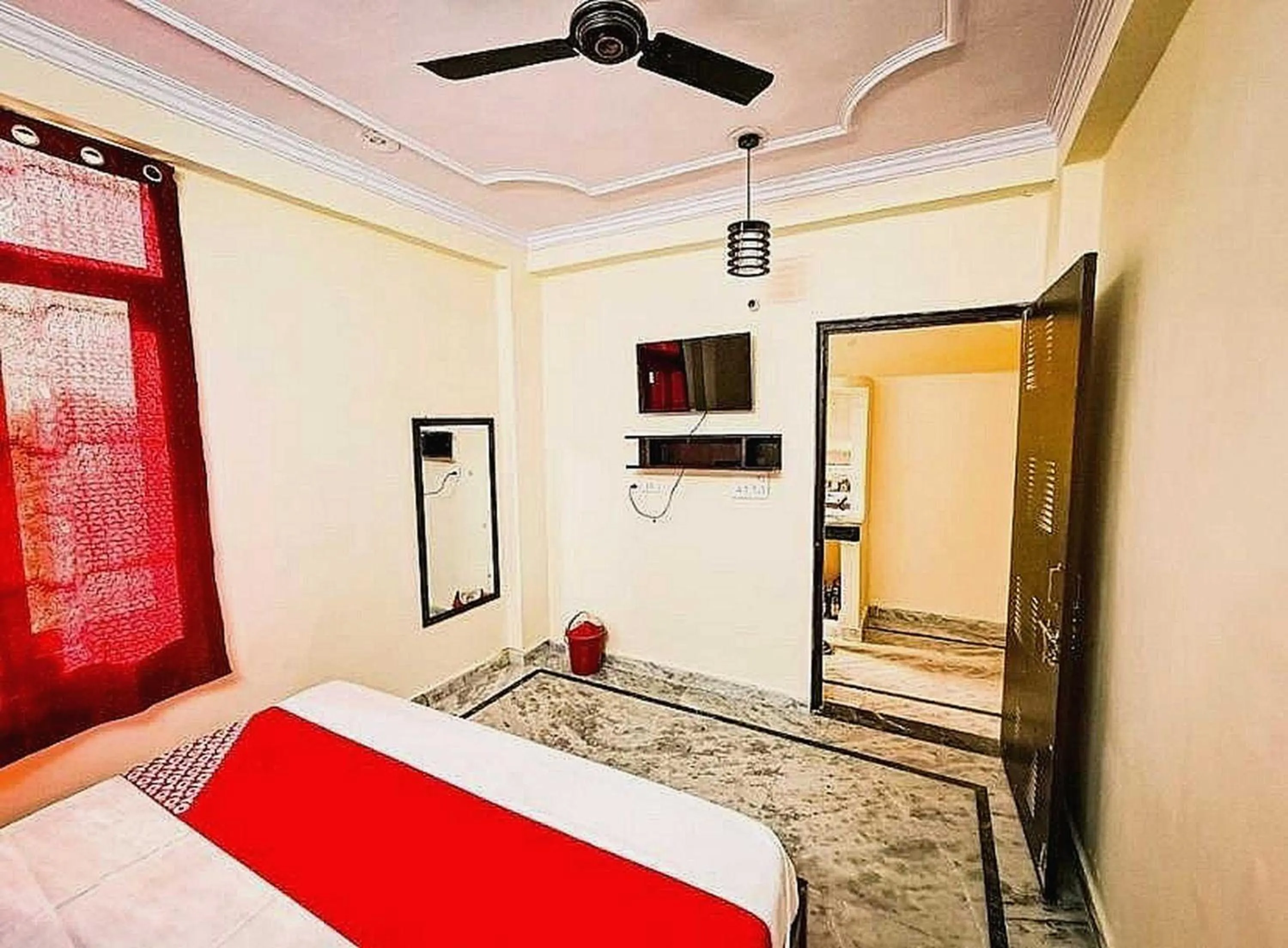 Bedroom, Bed in Hotel O Lal Residency
