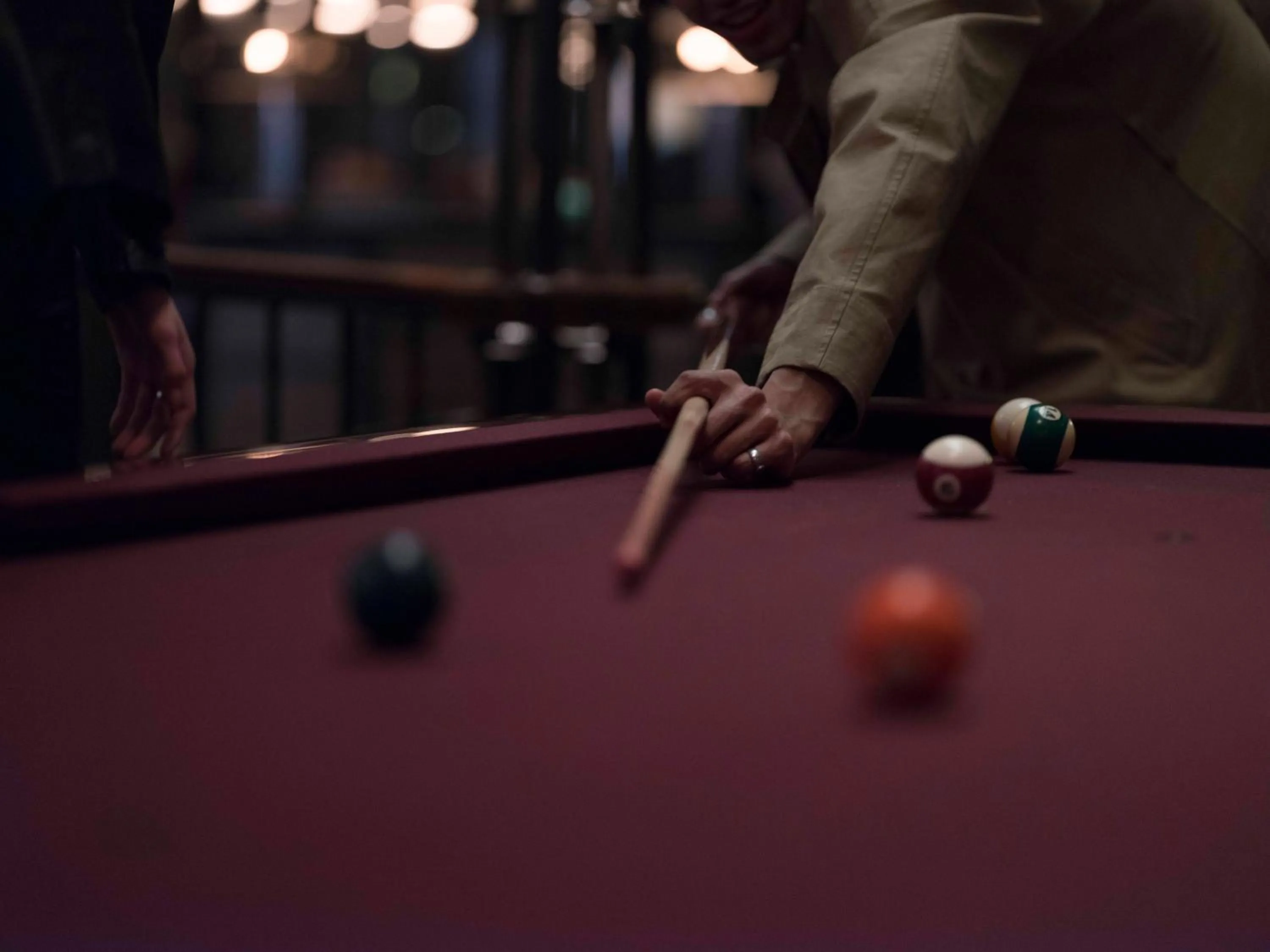 Billiard in Roxy Hotel New York