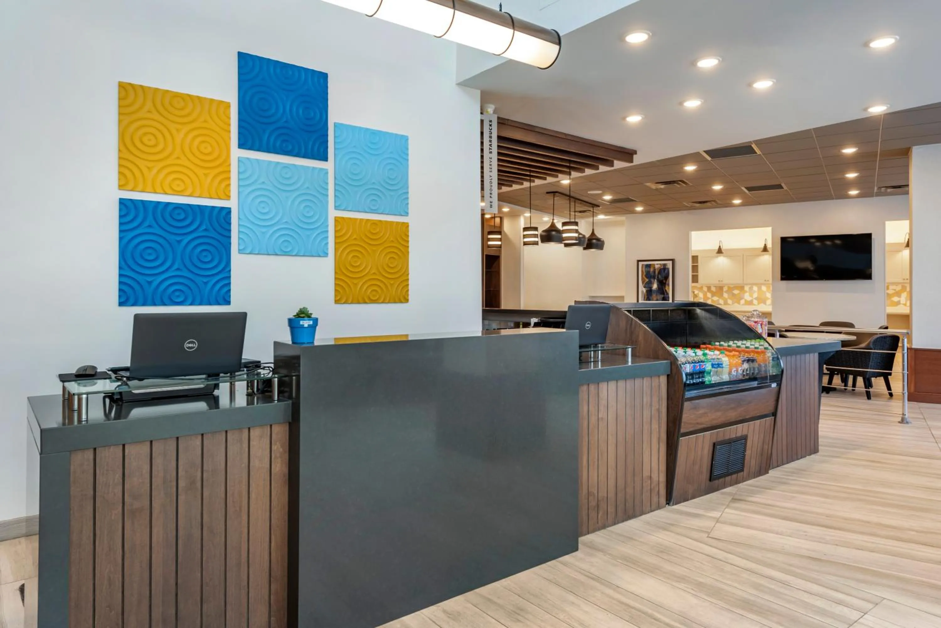 Lobby or reception in Hyatt Place Indianapolis Carmel