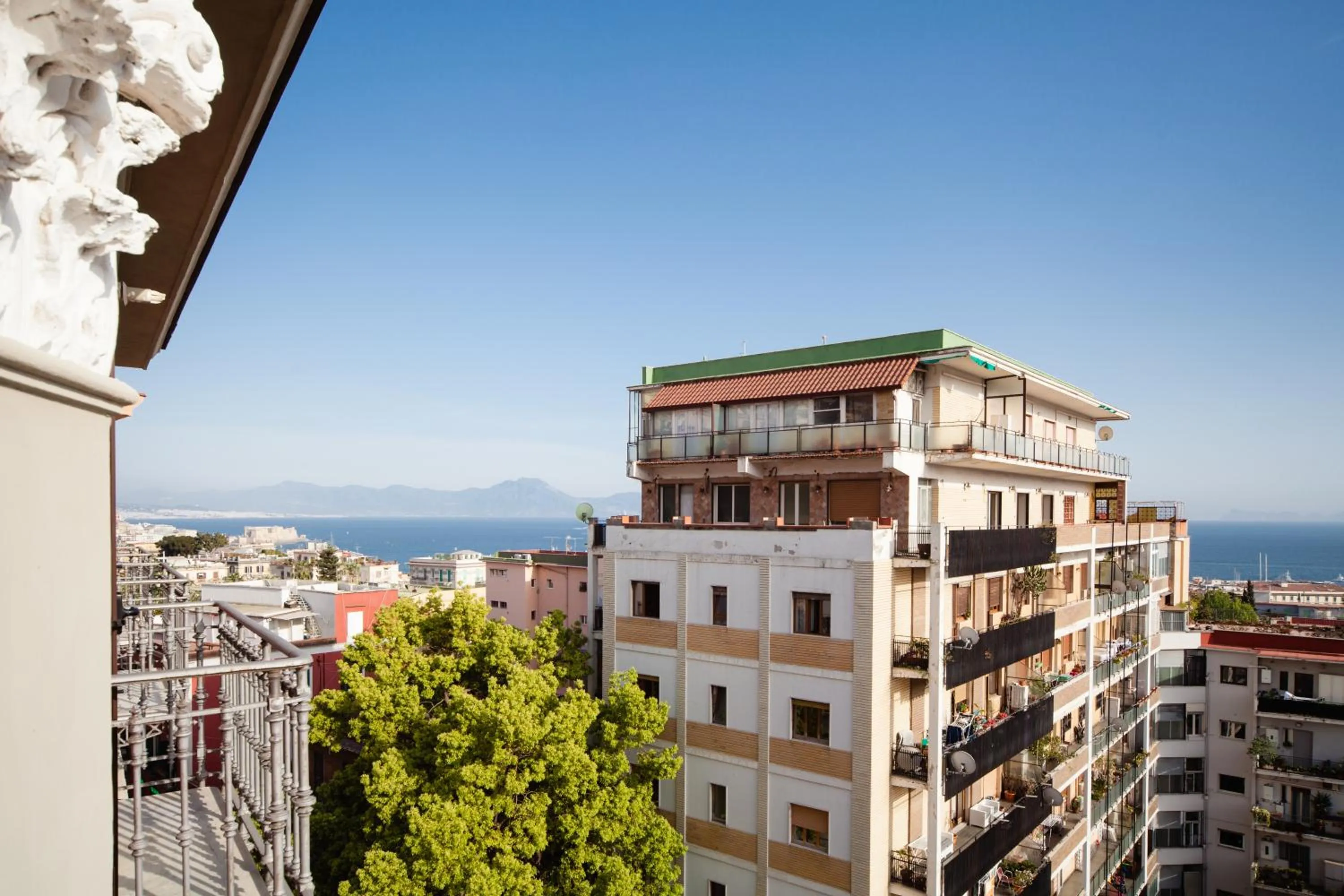 Balcony/Terrace in NapoliCentro Mare - Sea View Rooms & Suites