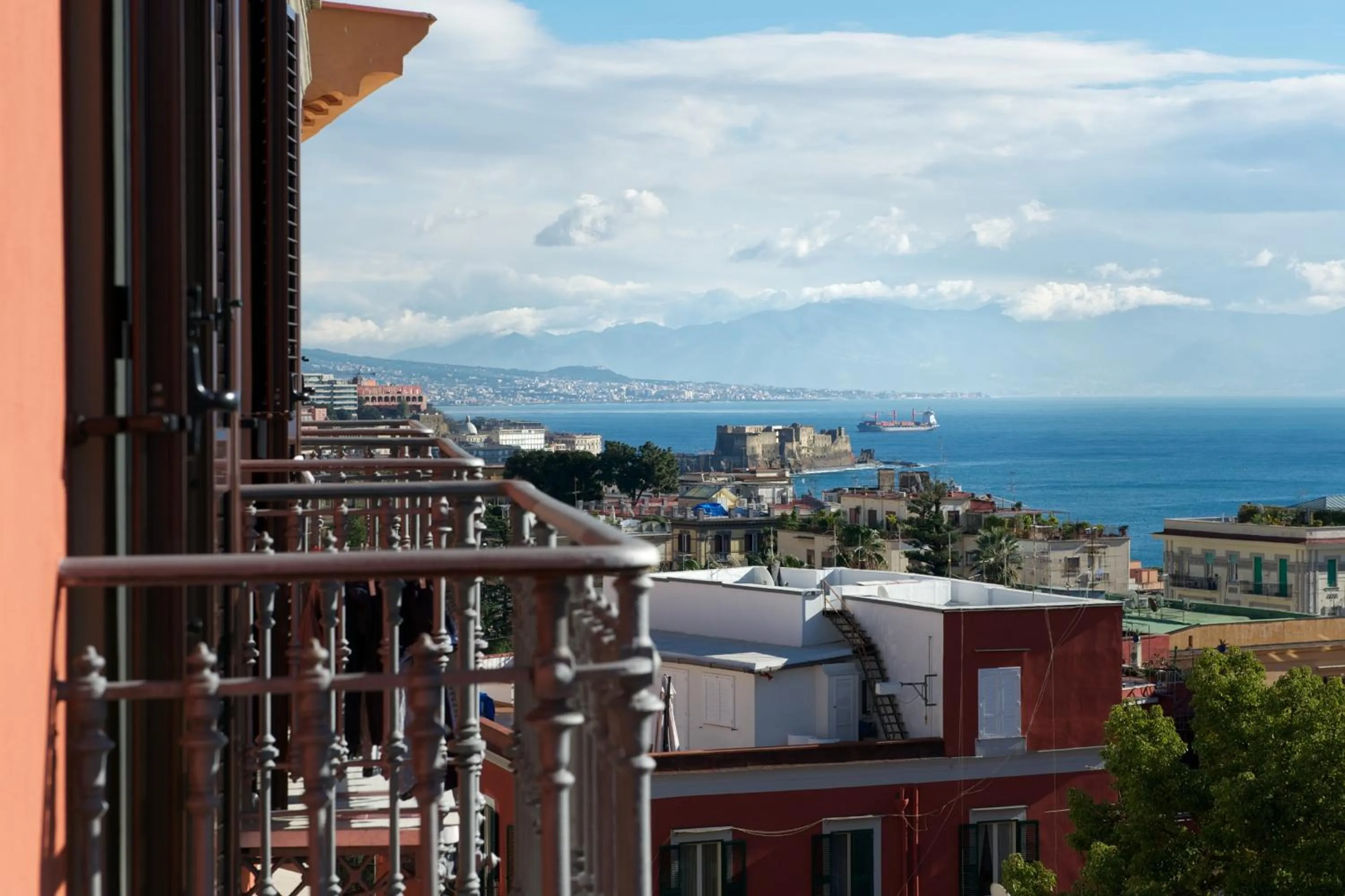 Balcony/Terrace in NapoliCentro Mare - Sea View Rooms & Suites