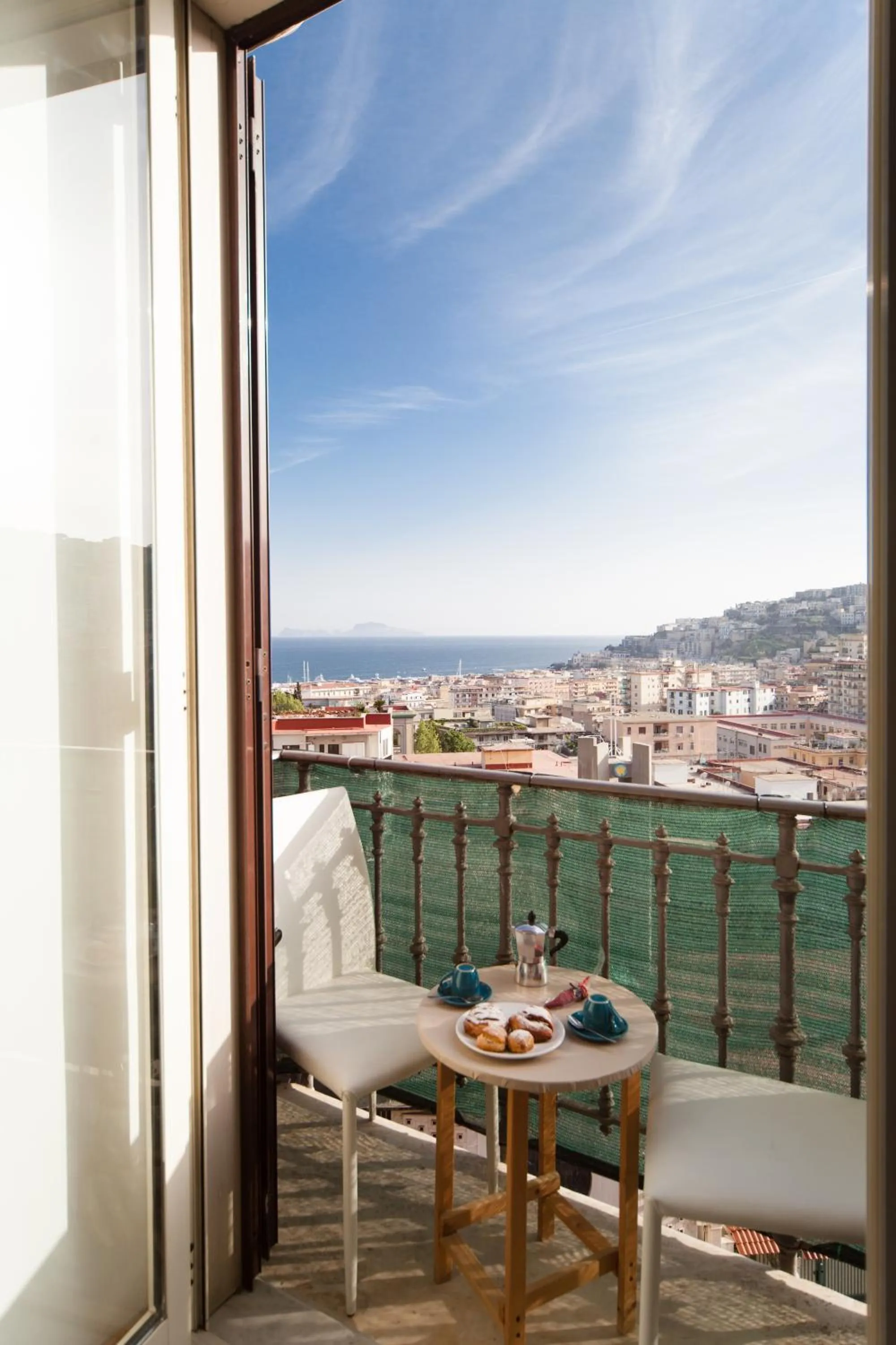 Balcony/Terrace in NapoliCentro Mare - Sea View Rooms & Suites