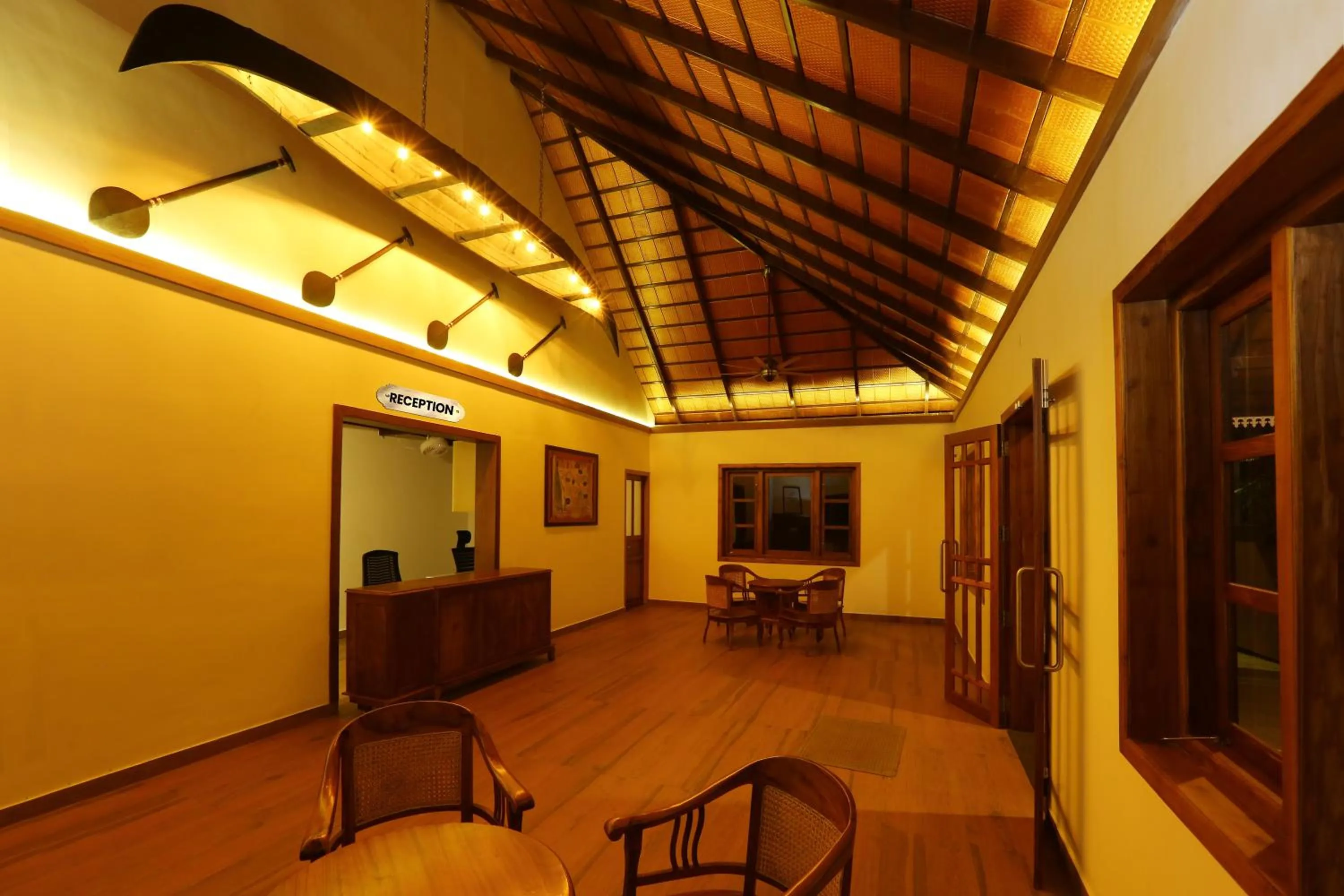 Lobby or reception in Once Upon The River, Aluva - Near Cochin International Airport