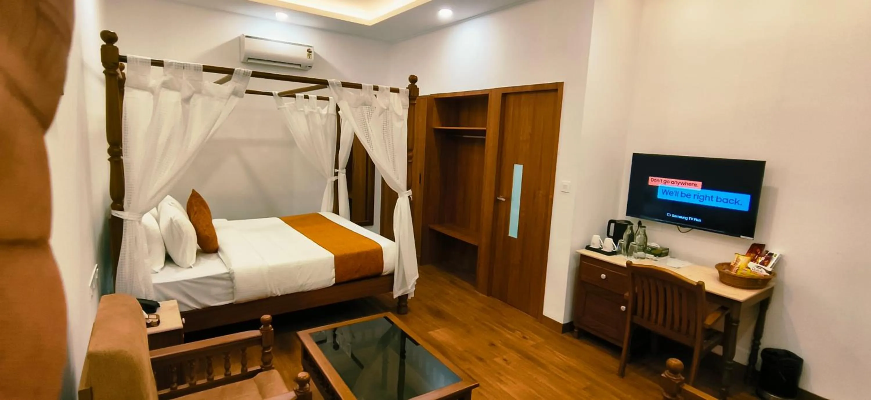 Bed in Once Upon The River, Aluva - Near Cochin International Airport