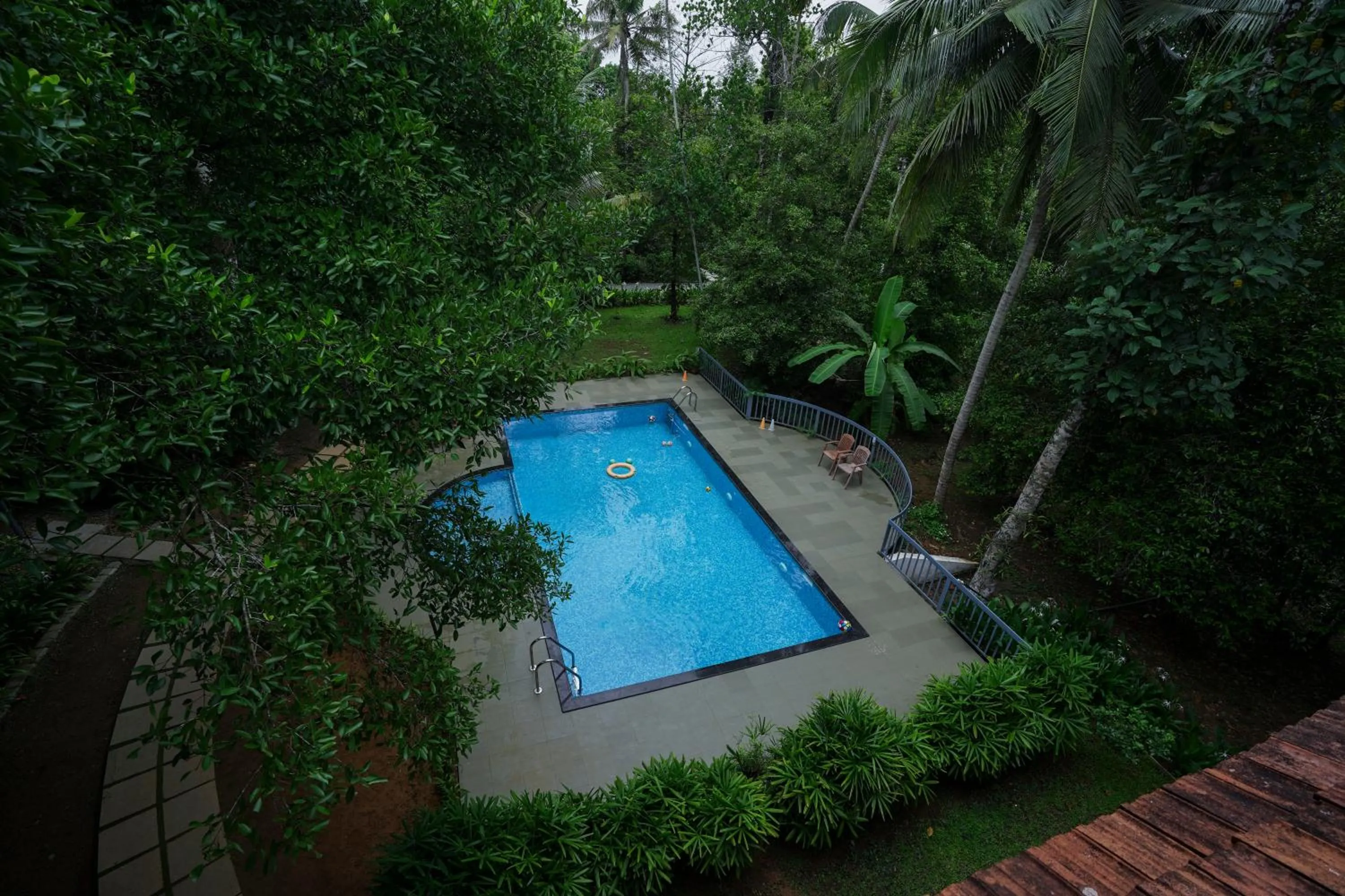 Pool view in Once Upon The River, Aluva - Near Cochin International Airport