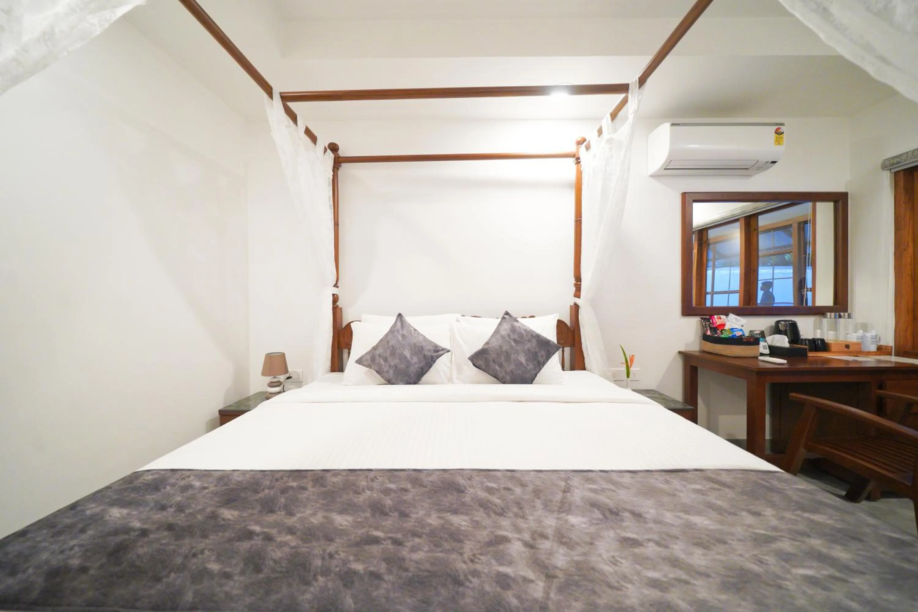 Bed in Once Upon The River, Aluva - Near Cochin International Airport