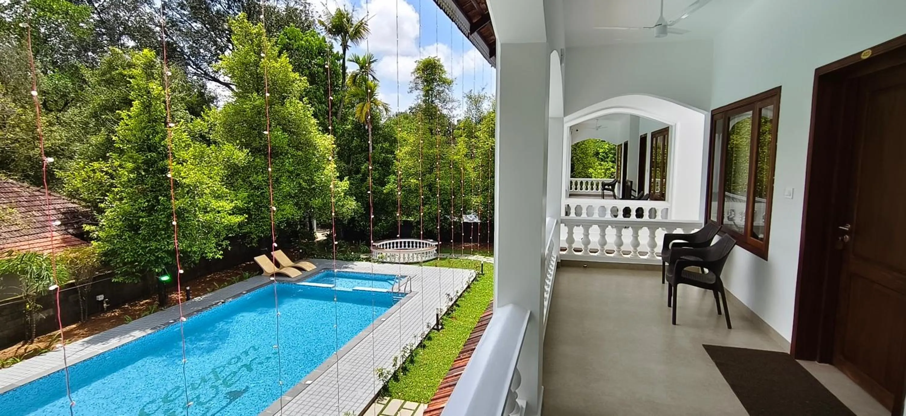 Pool view in Once Upon The River, Aluva - Near Cochin International Airport