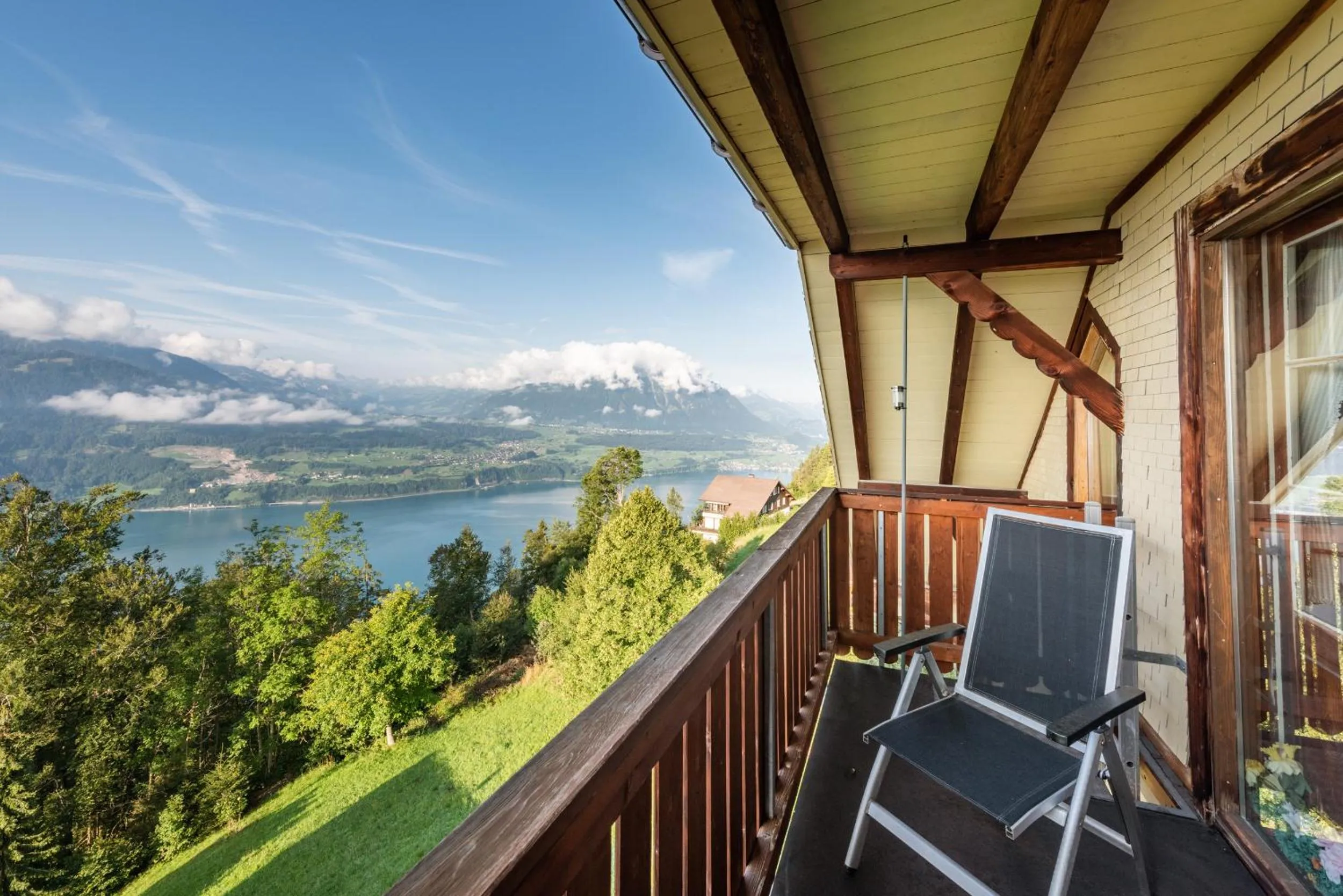 Balcony/Terrace in Hotel Zeit & Traum Privat SPA