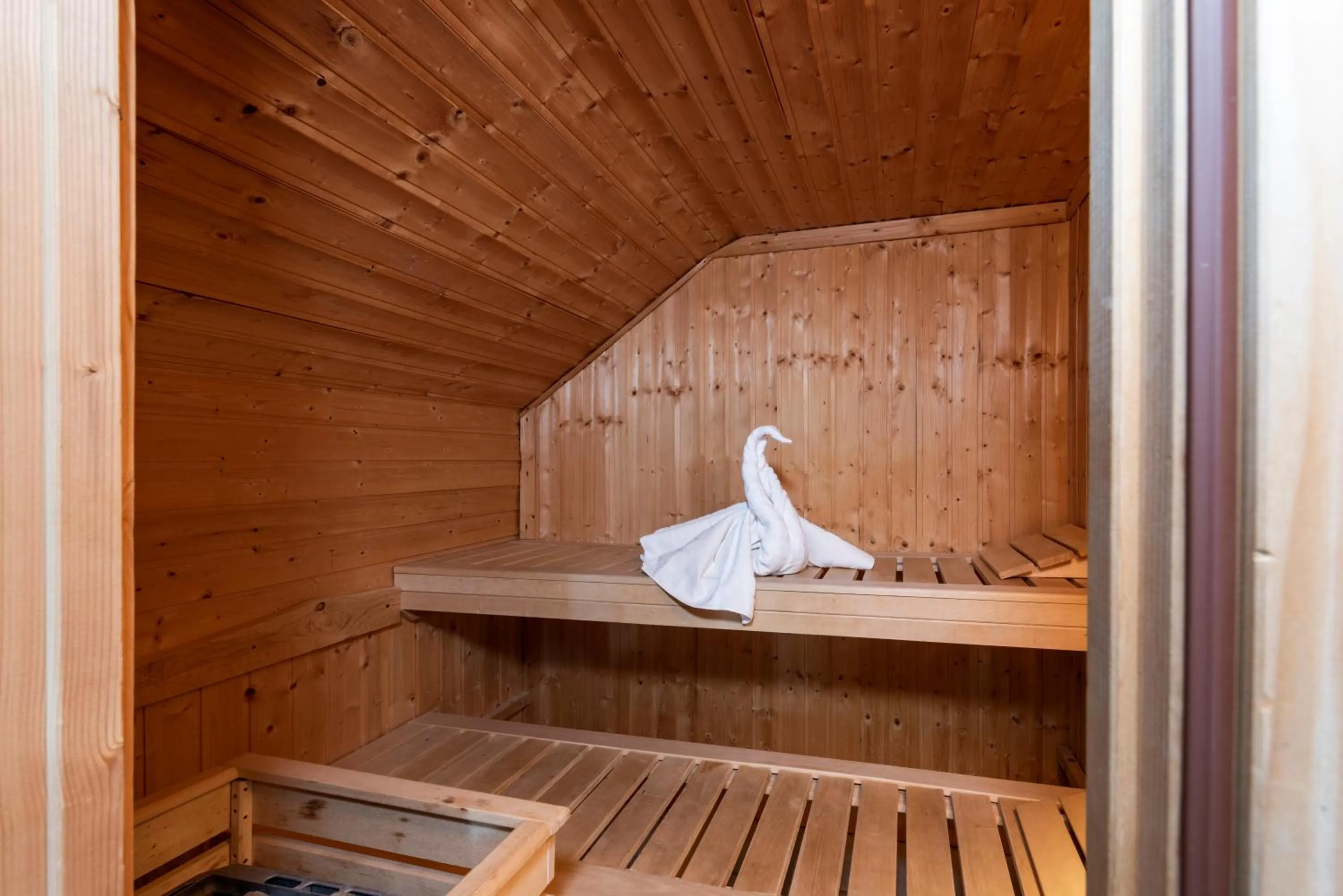 Sauna in Hotel Zeit & Traum Privat SPA