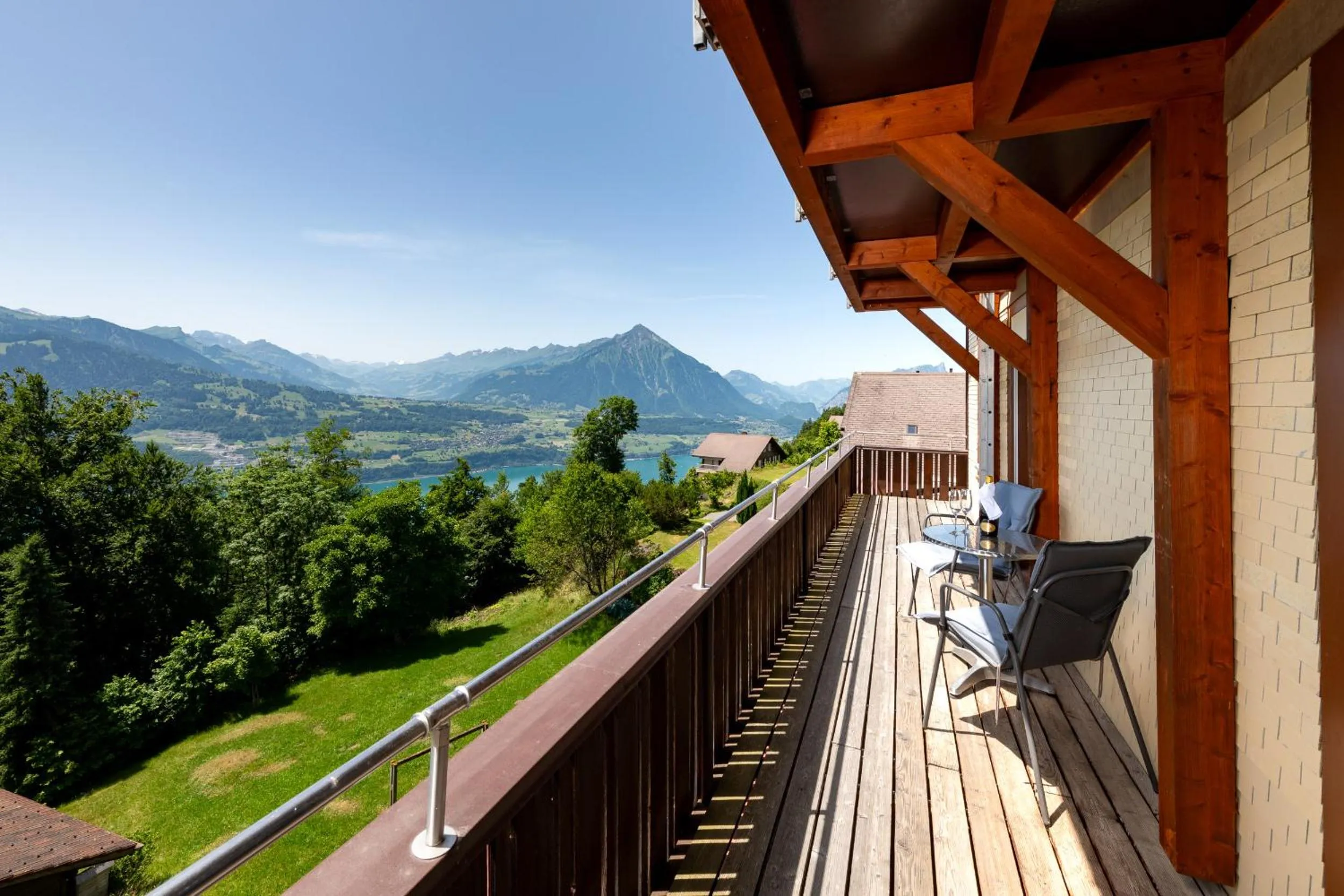 Balcony/Terrace in Hotel Zeit & Traum Privat SPA