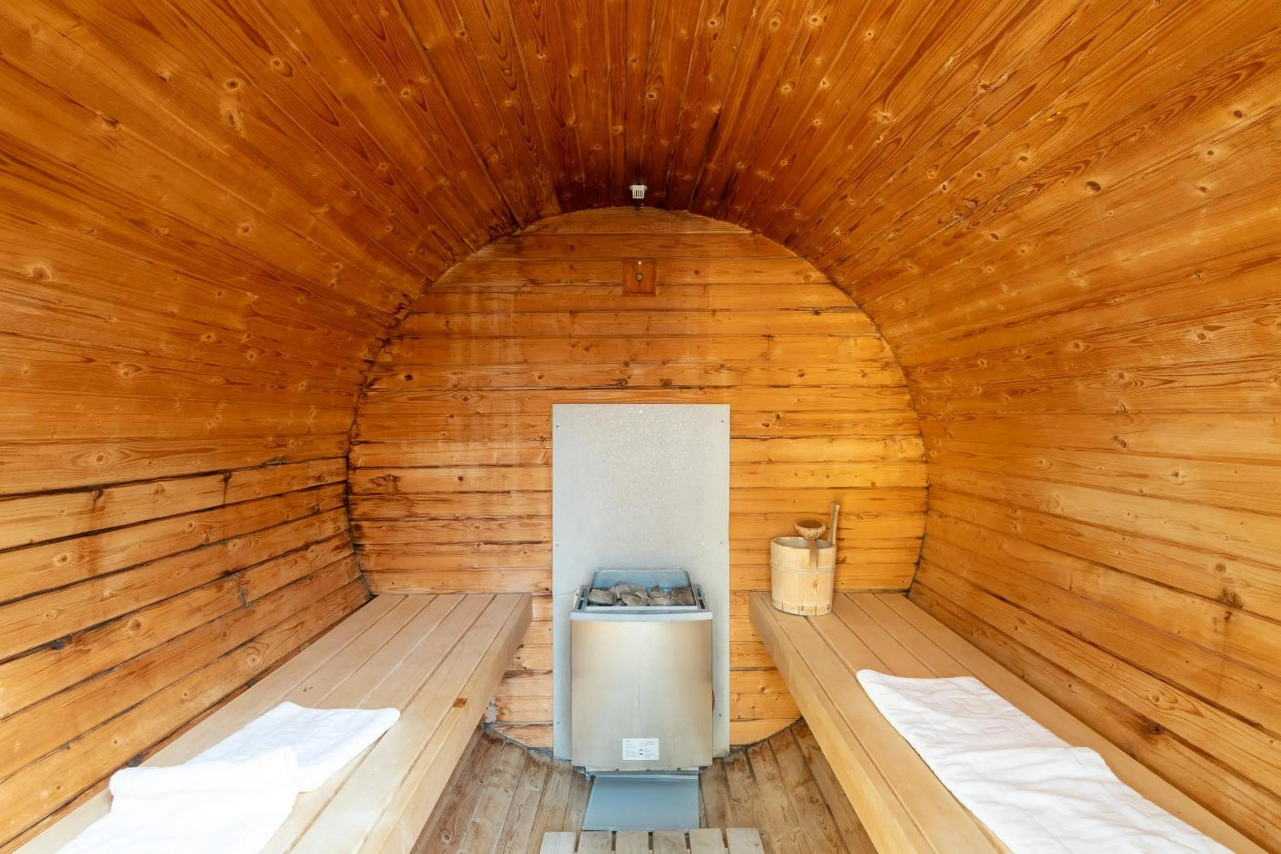 Sauna in Hotel Zeit & Traum Privat SPA