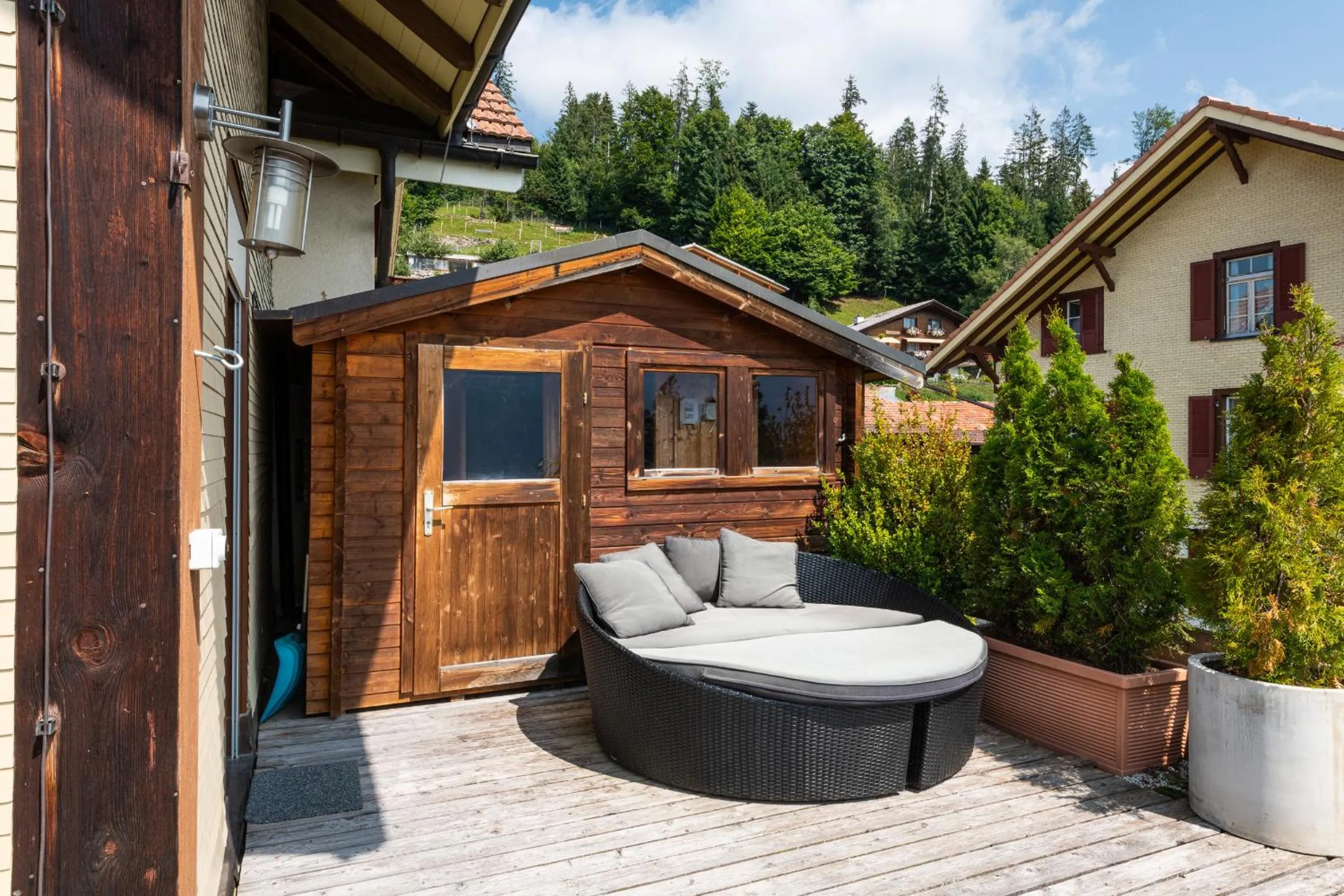 Sauna in Hotel Zeit & Traum Privat SPA