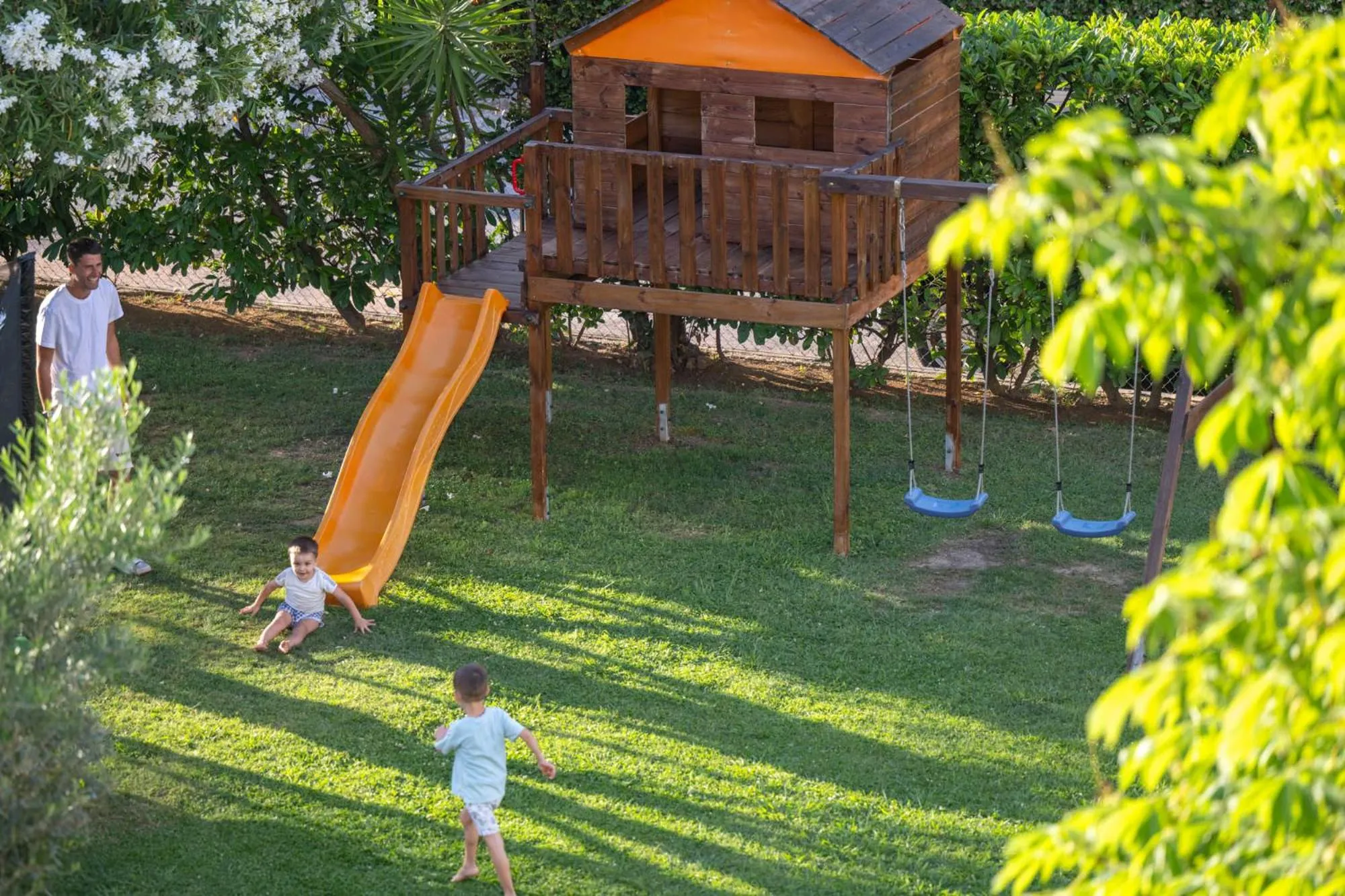 Garden in Hotel Palace Magnolia SPA