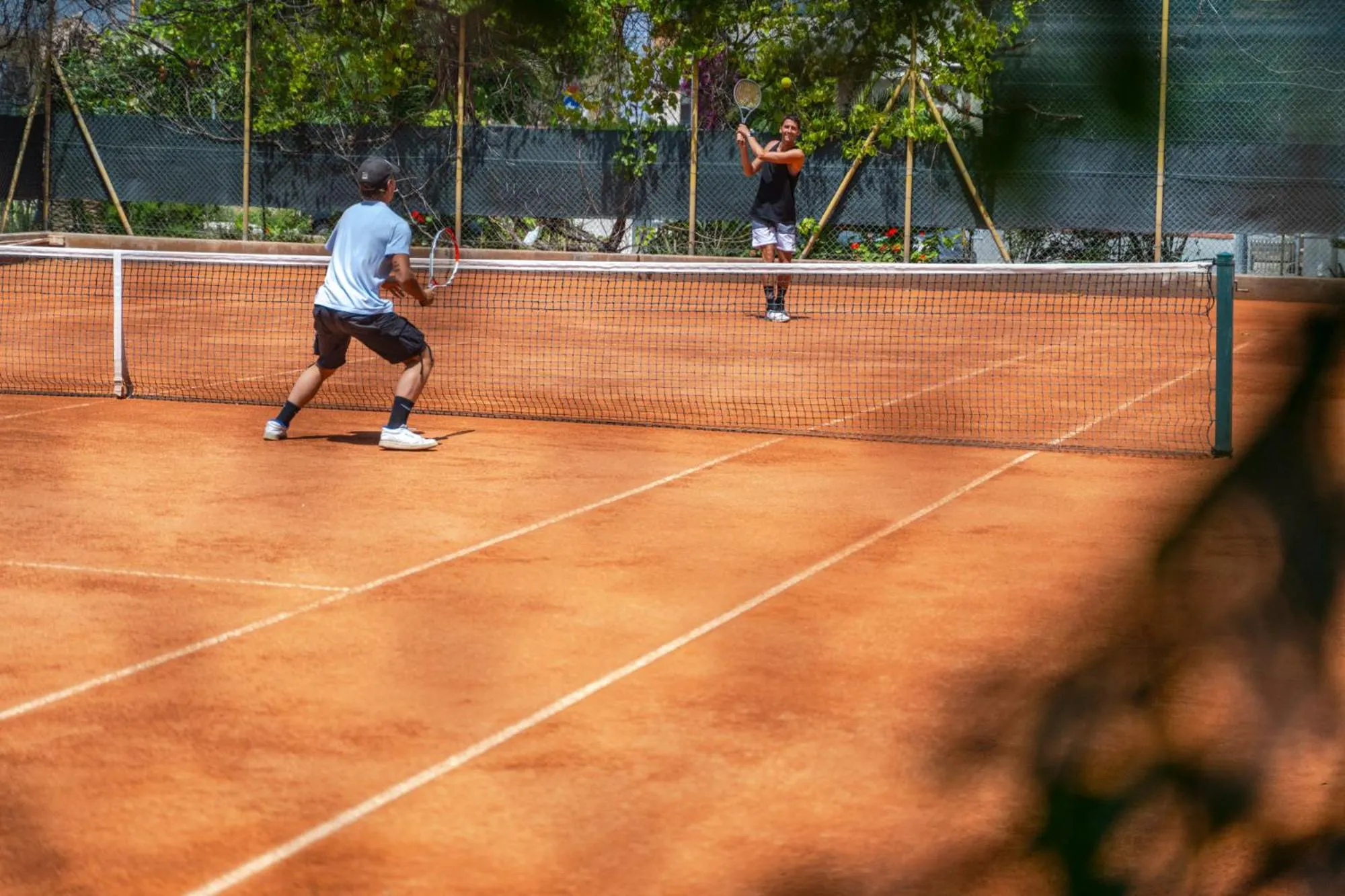 Tennis court in Hotel Palace Magnolia SPA
