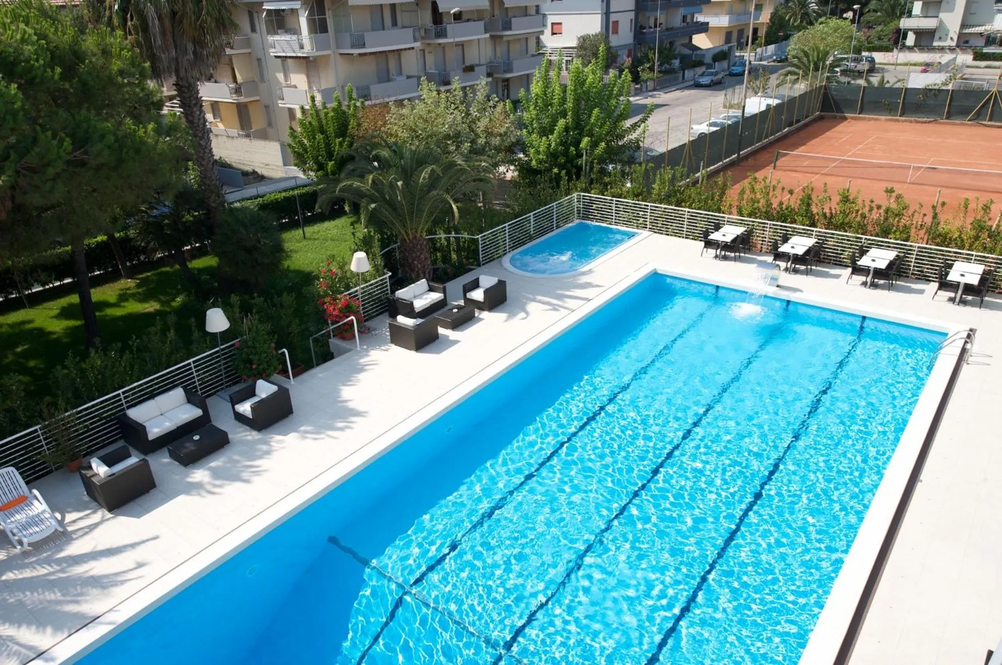 Bird's eye view in Hotel Palace Magnolia SPA