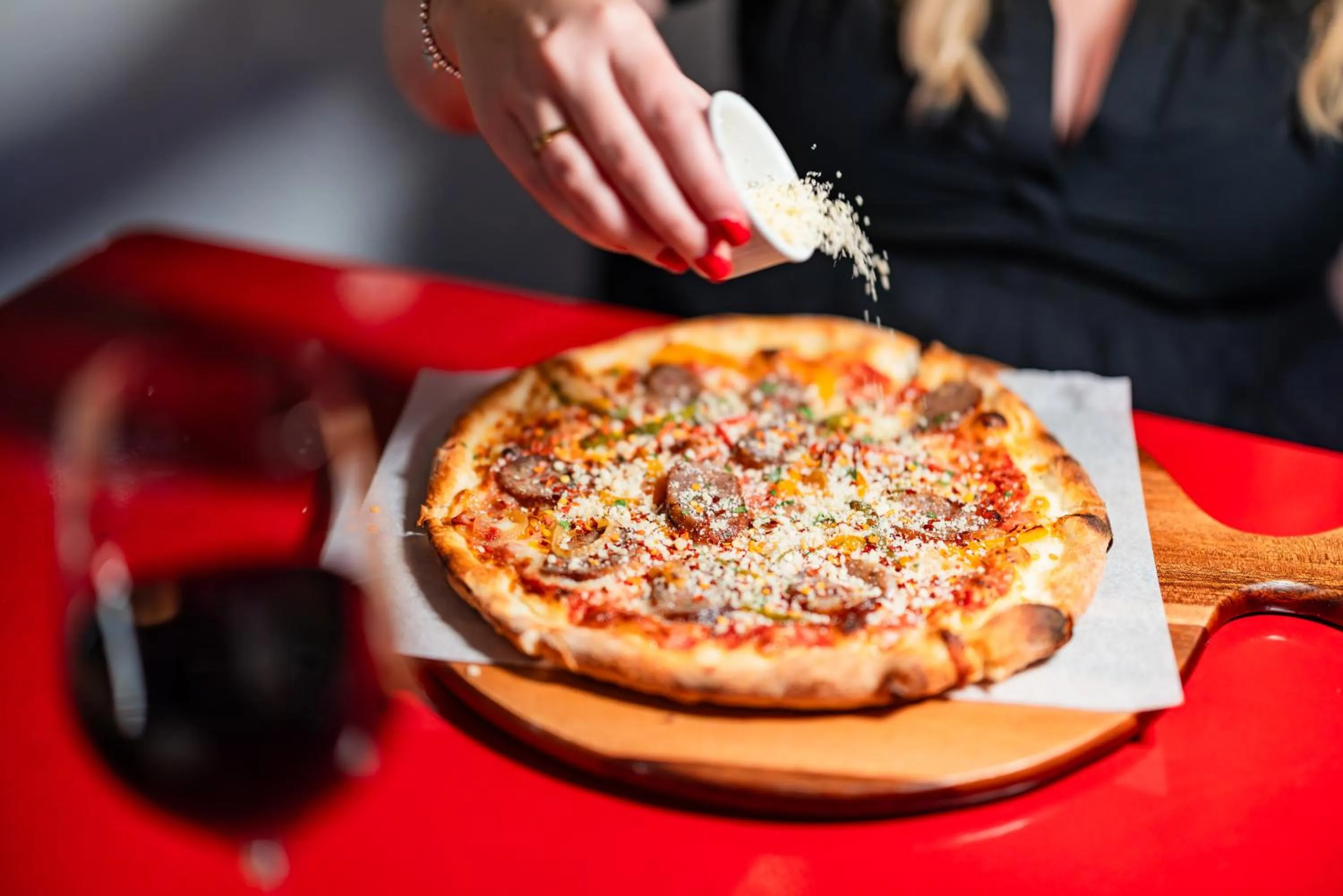 Restaurant/places to eat in Sheraton Lincoln Harbor Hotel