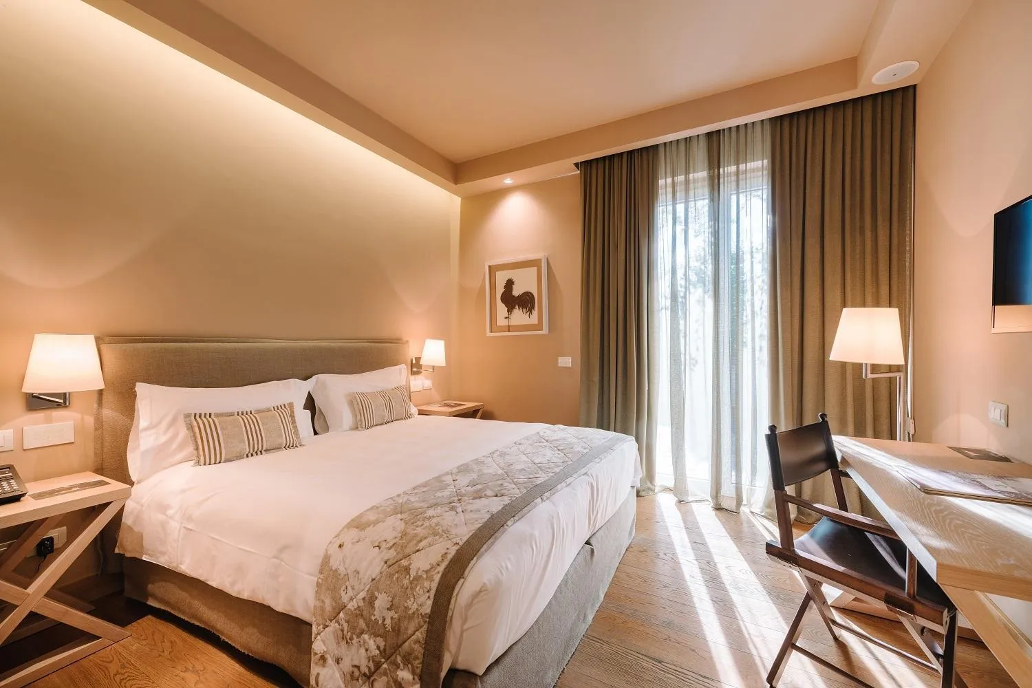 Photo of the whole room, Bed in Tenuta De L'Annunziata - Natural Relais