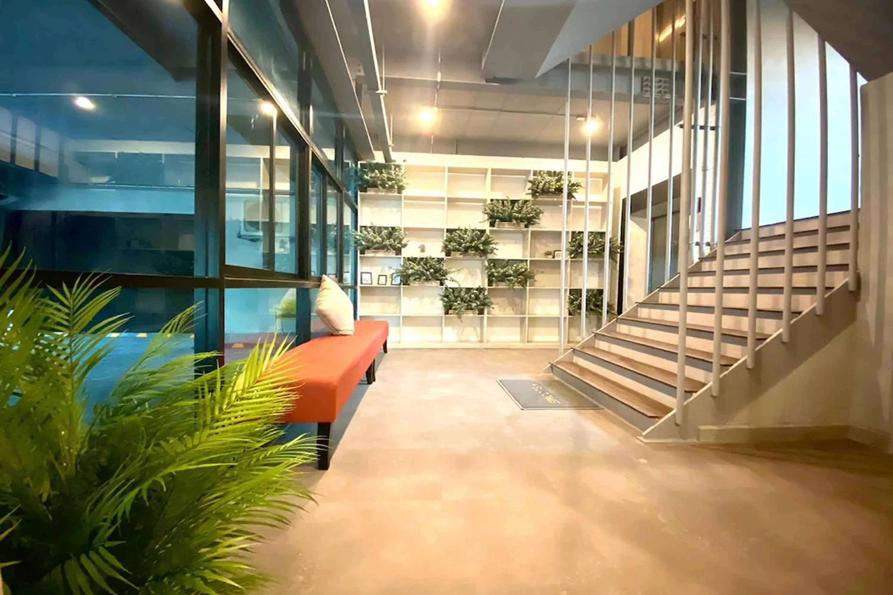 Lobby or reception in 44 Room Rama 3