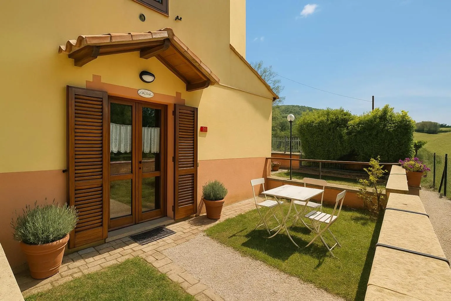 Garden in Selvicolle Country House