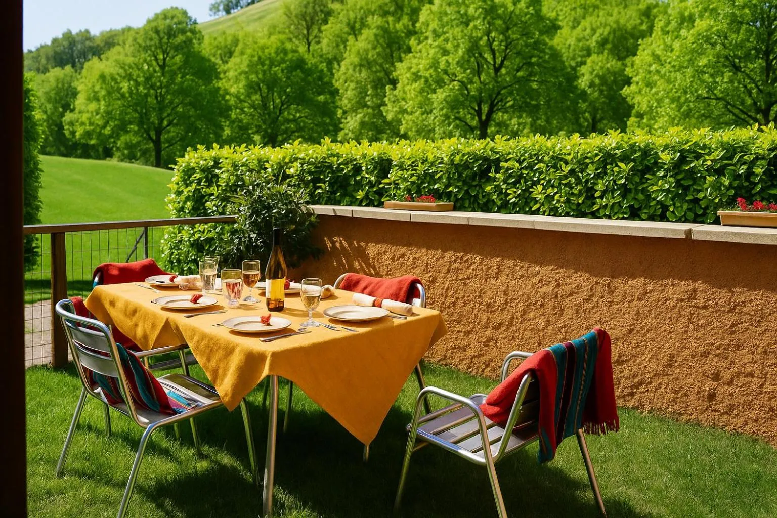 Garden in Selvicolle Country House
