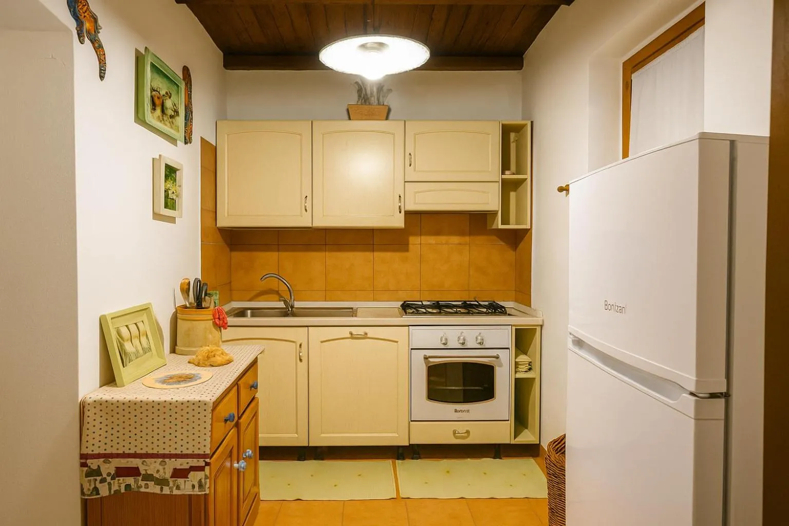kitchen in Selvicolle Country House