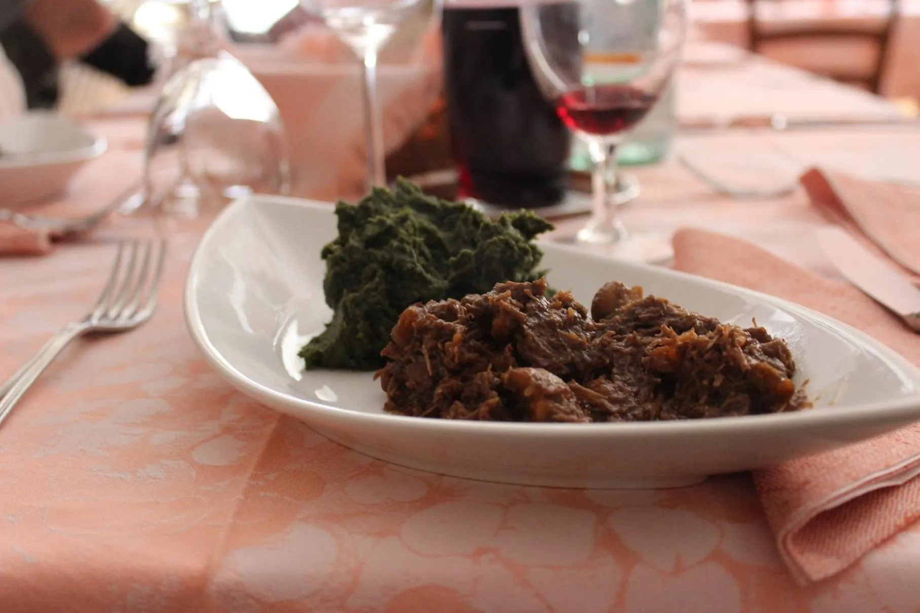 Food close-up in Albergo Al Castello