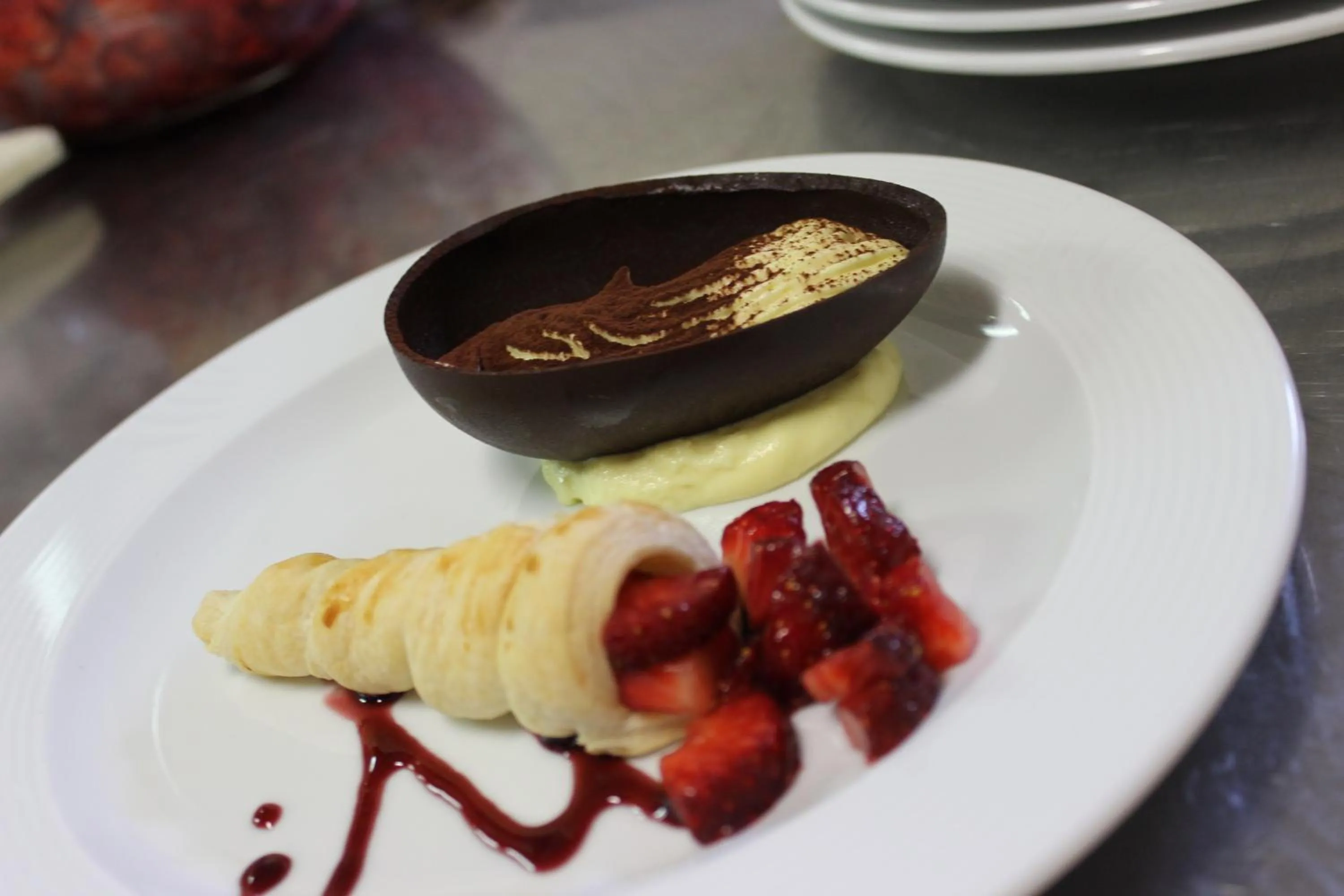 Food close-up in Albergo Al Castello