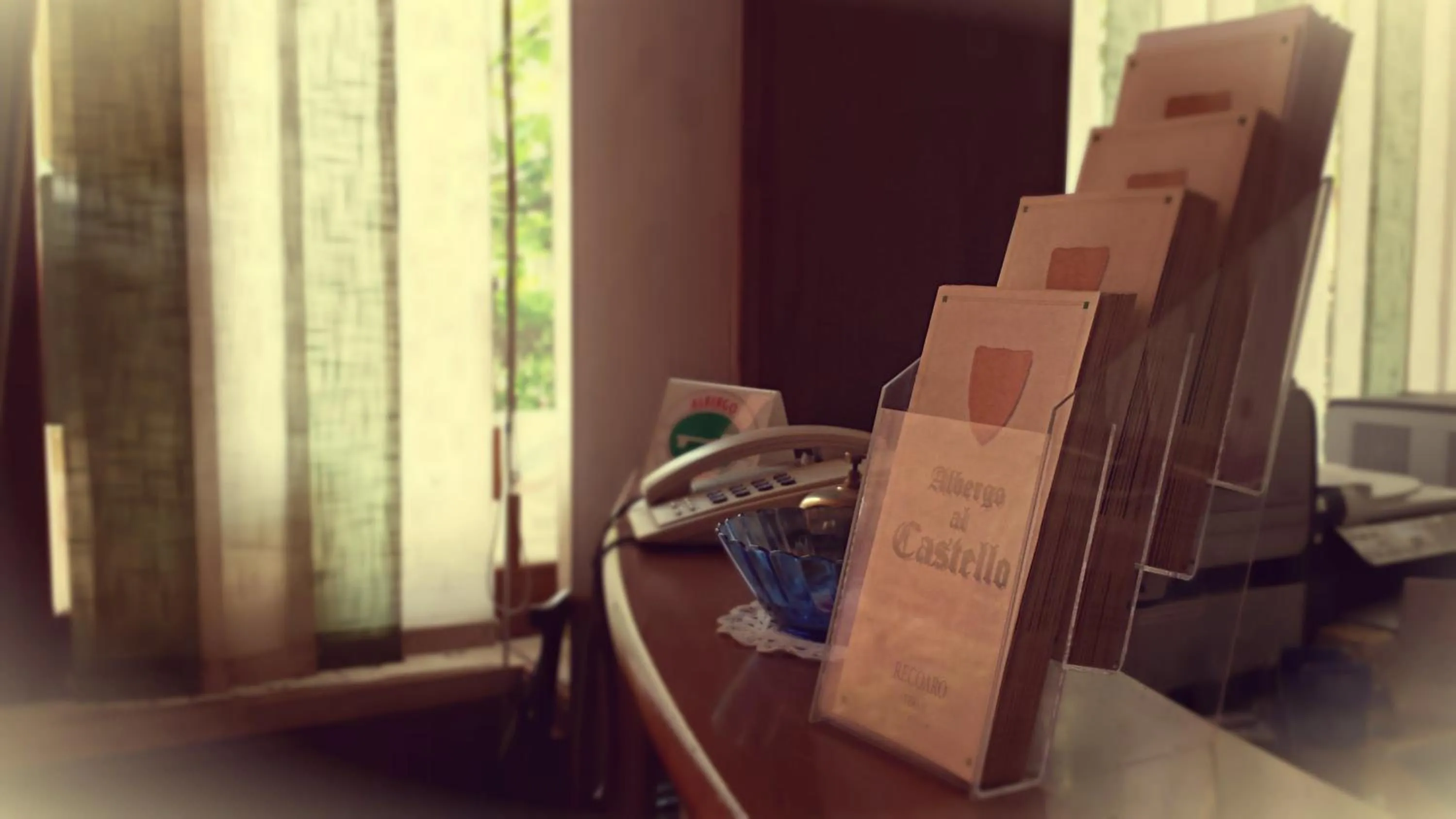 Lobby or reception in Albergo Al Castello