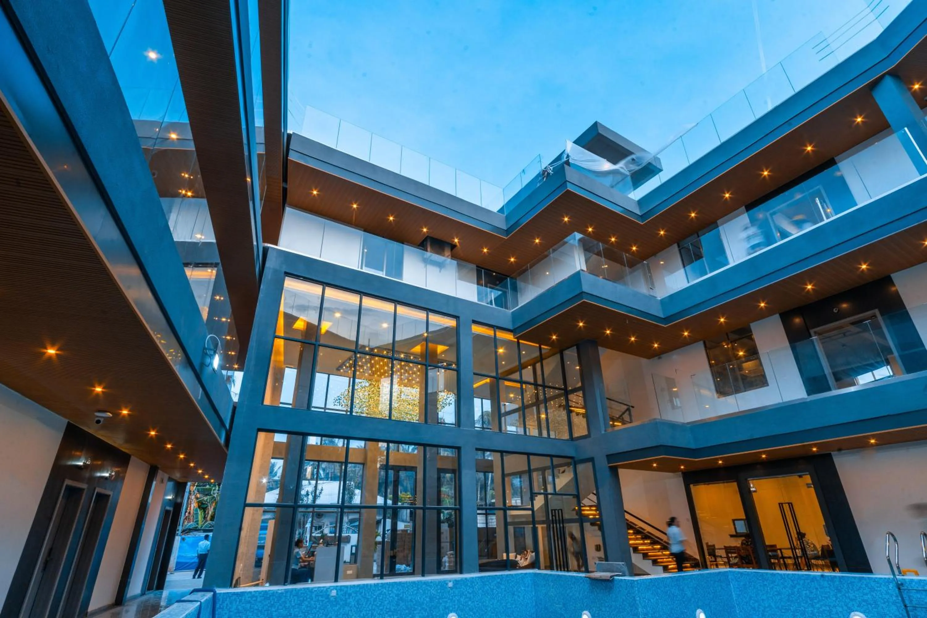 Property building in Bohol Panglao Begonia Resort