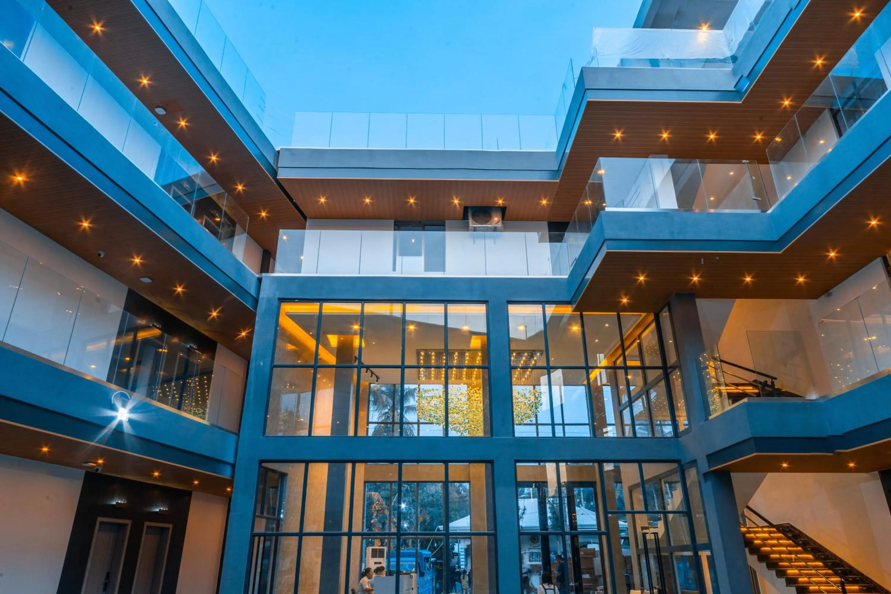 Property building in Bohol Panglao Begonia Resort