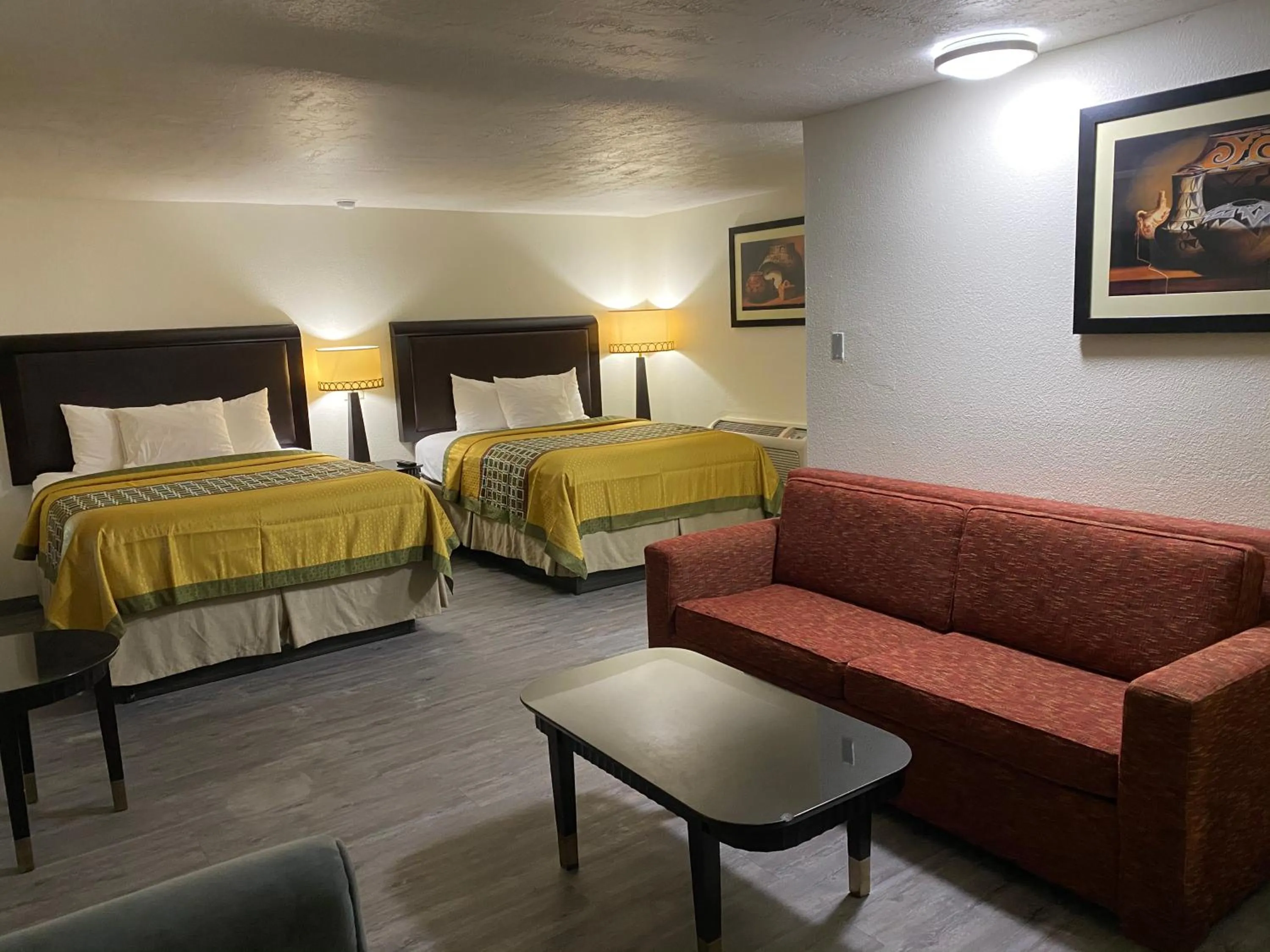 Bed in Palomino Motel