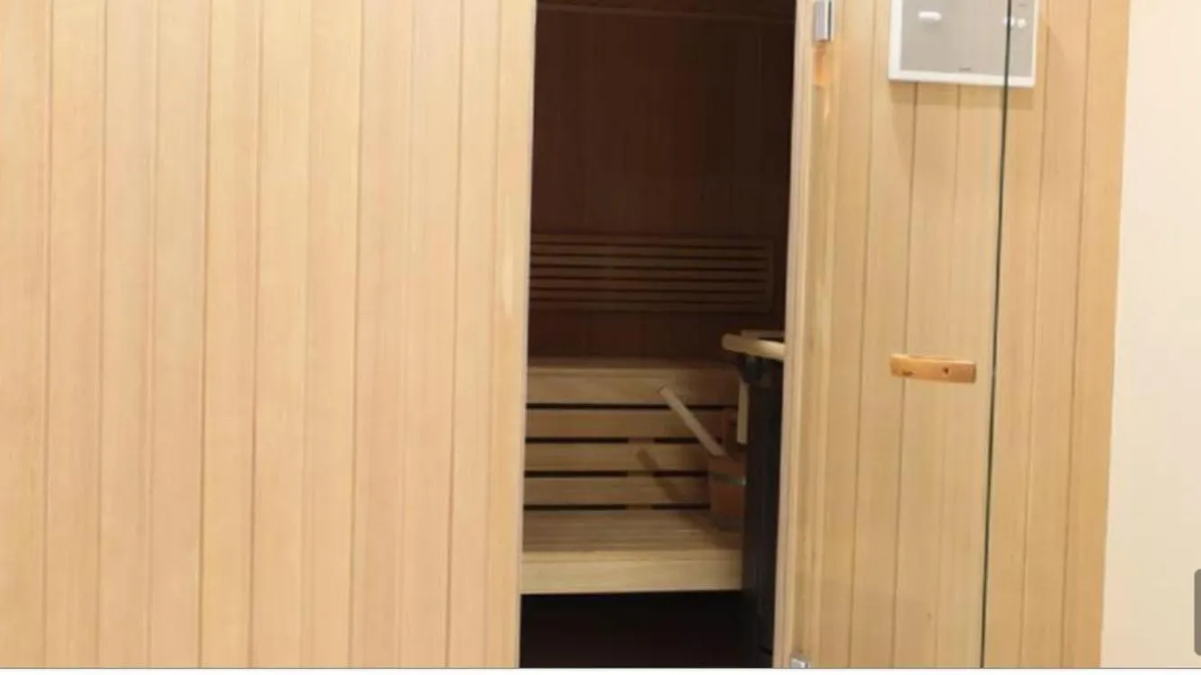 Sauna in Stylish Studio Apart Aspen Golf Resort