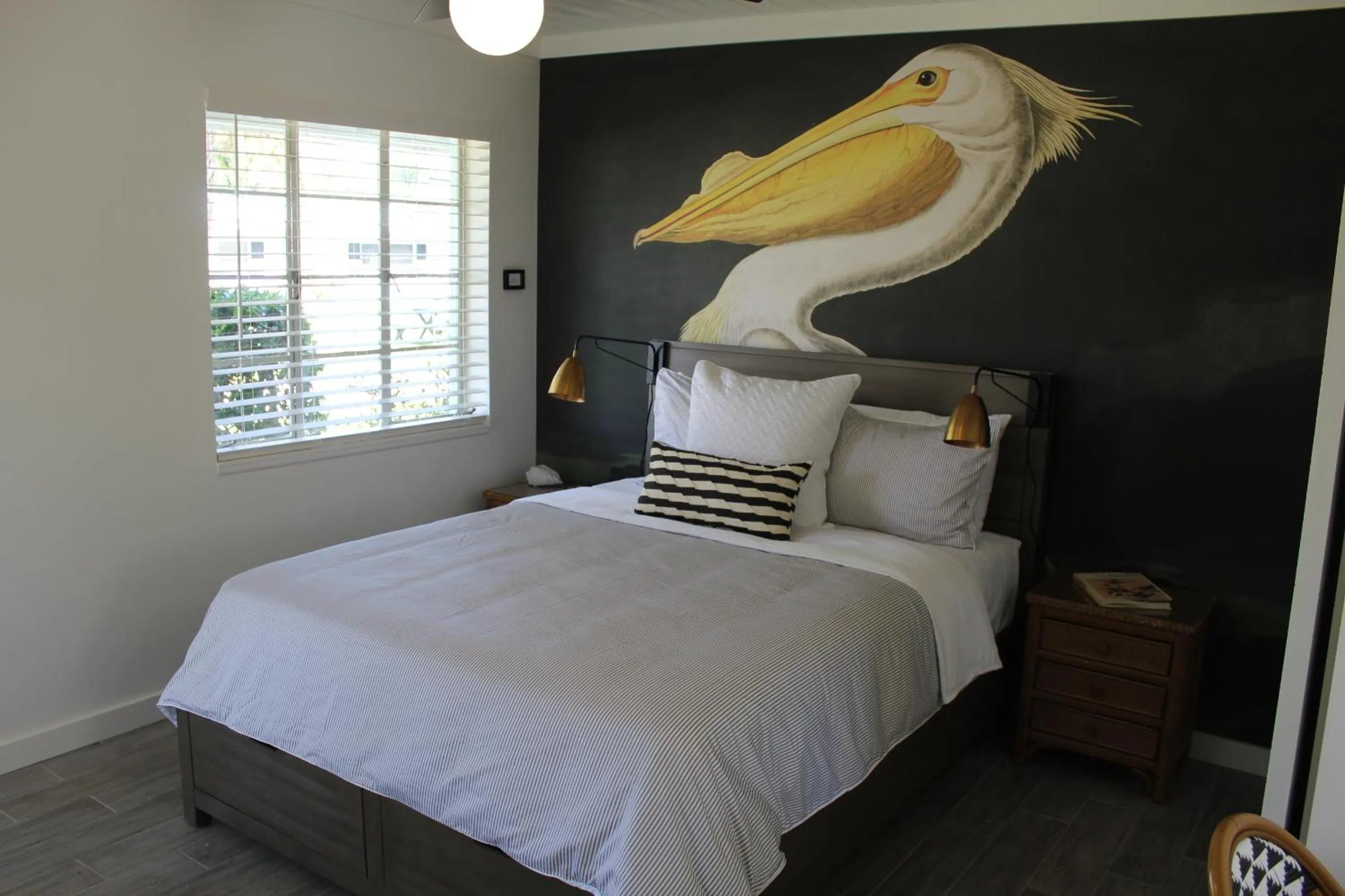 Bed in Island View Cottages Sebastian