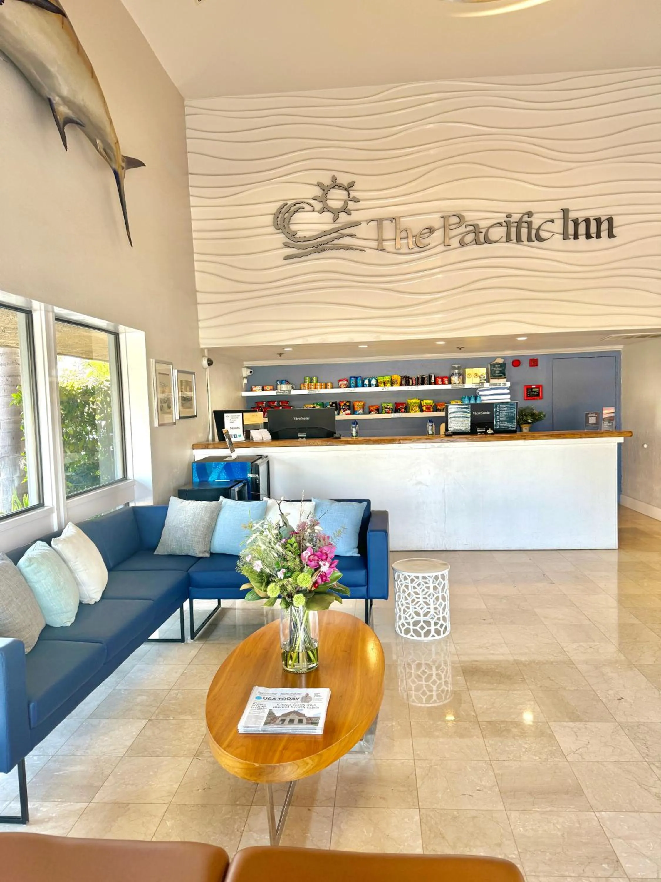 Lobby or reception in The Pacific Inn