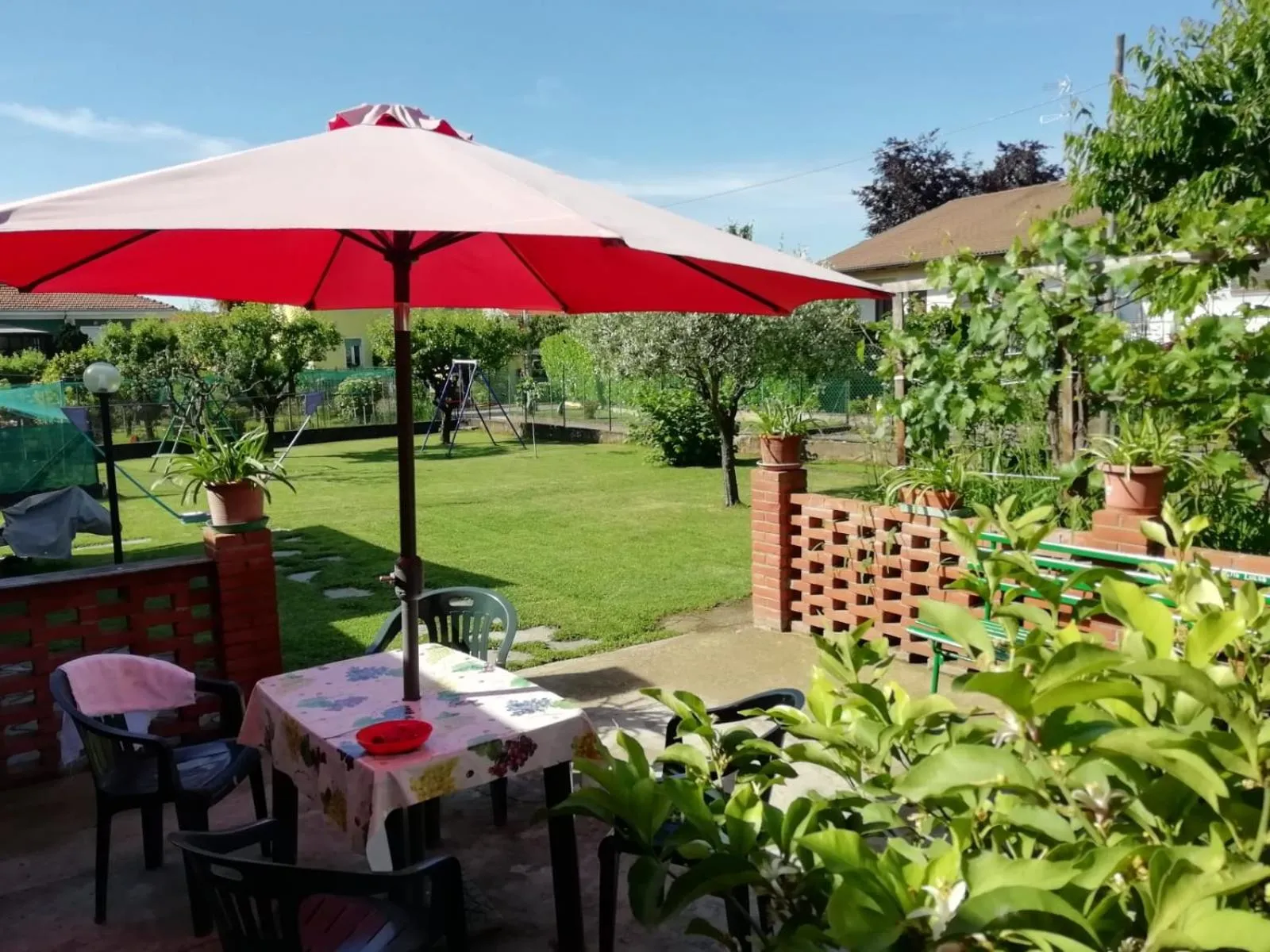 Garden in Villa Luisa B&B