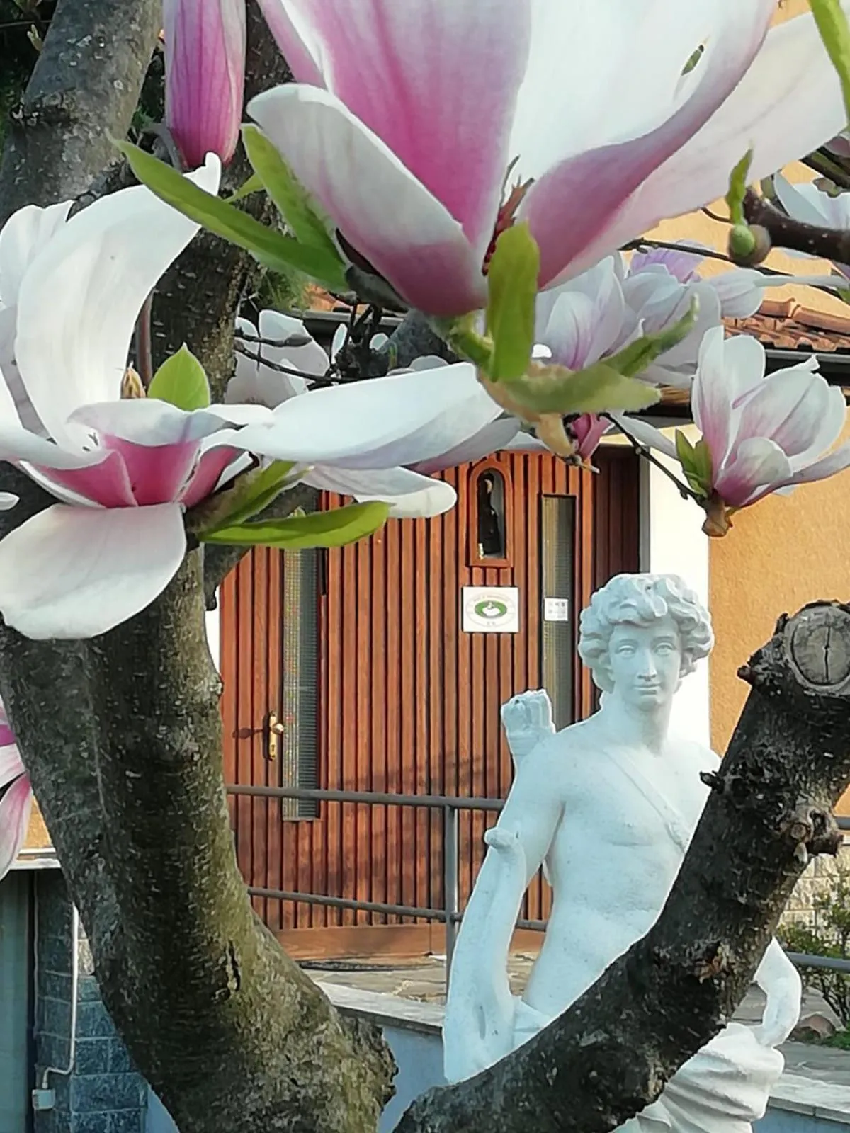 Decorative detail in Villa Luisa B&B