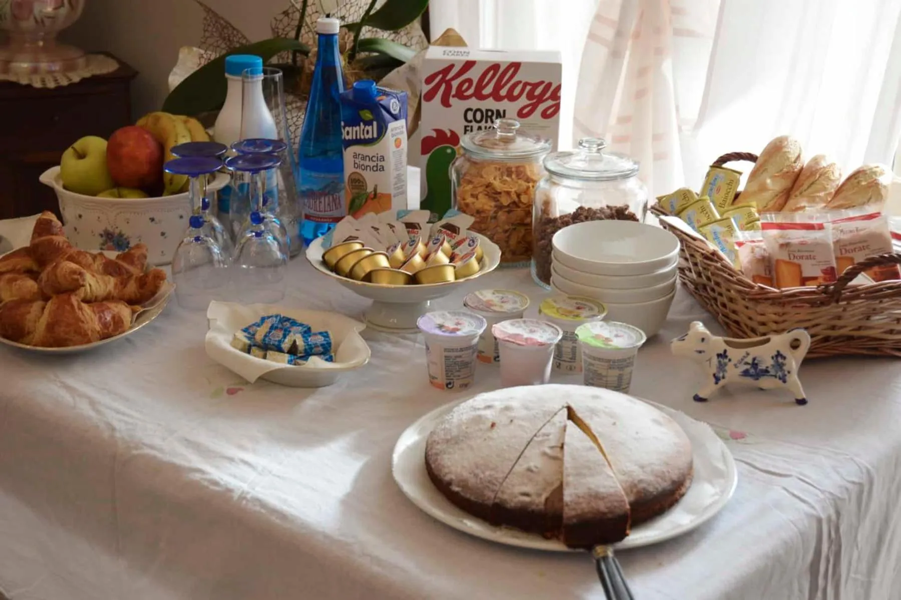 Breakfast in Villa Luisa B&B