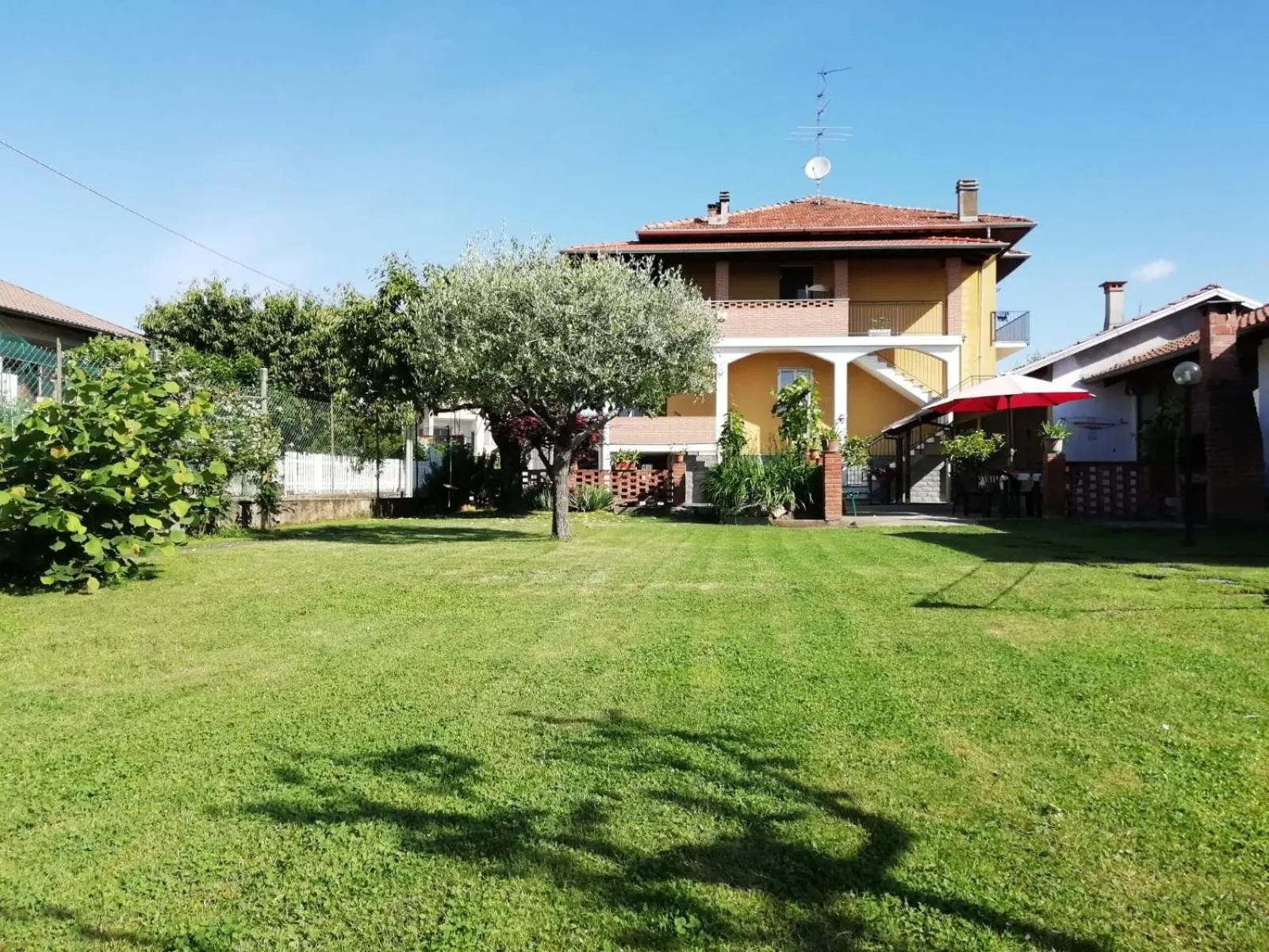 Garden in Villa Luisa B&B