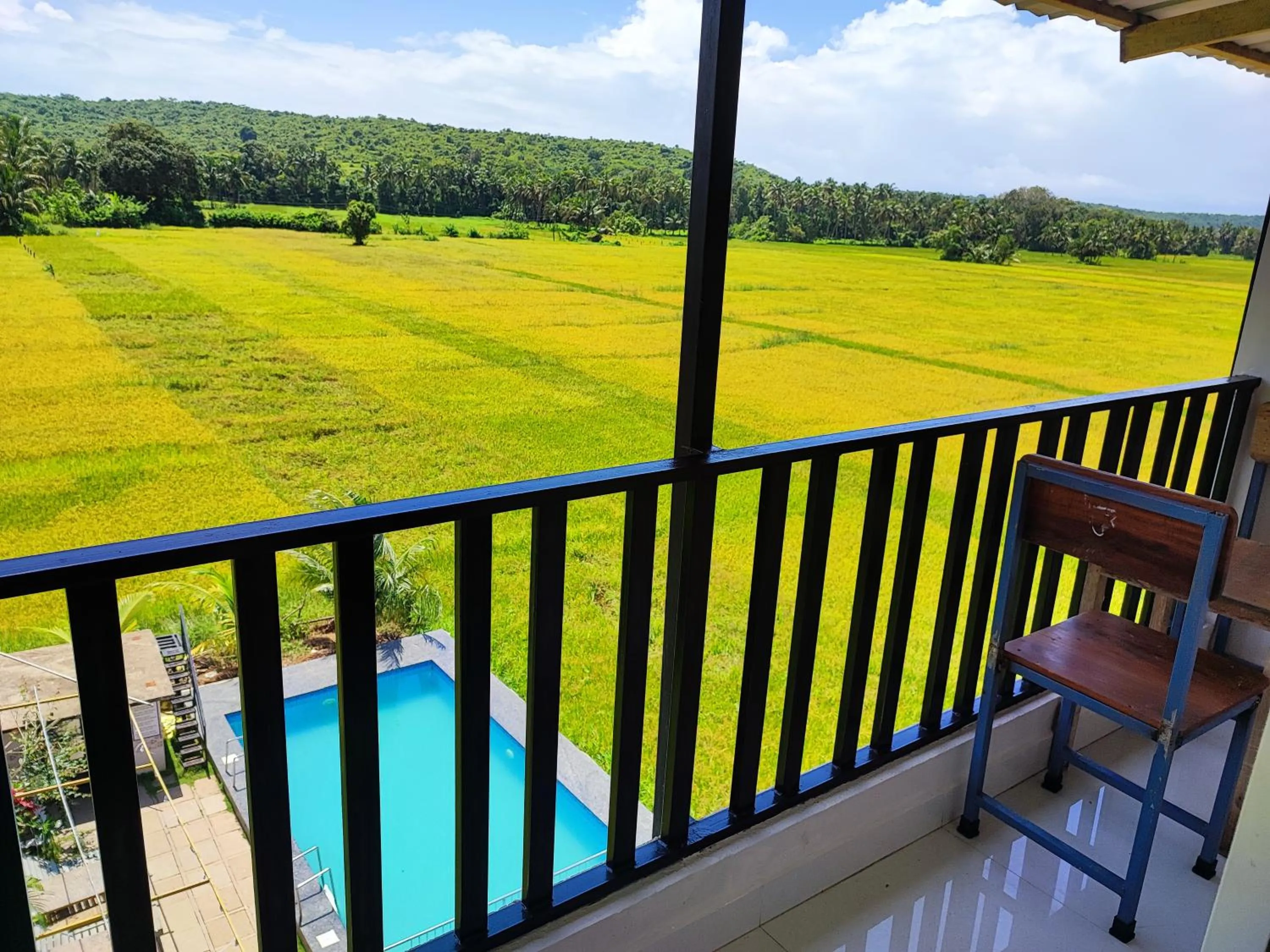 Pool view in Shivam Bnb Mandrem Resort