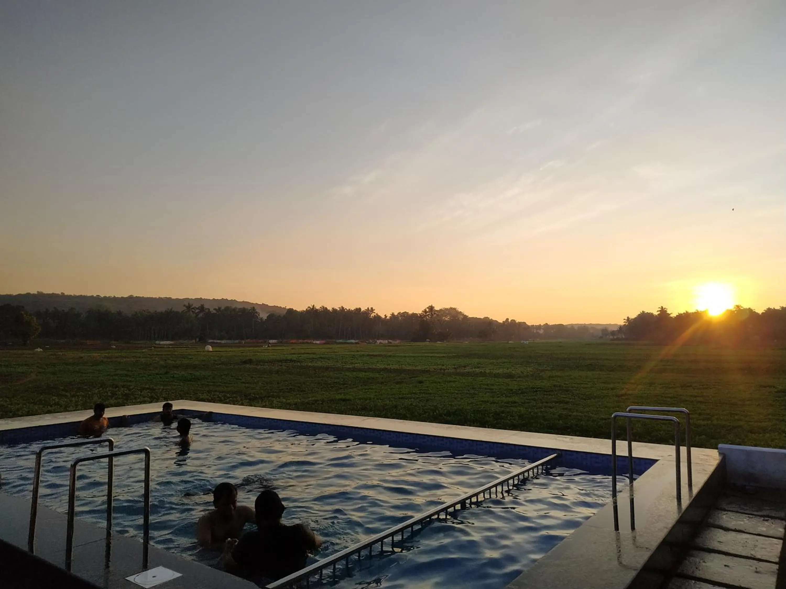 Pool view in Shivam Bnb Mandrem Resort