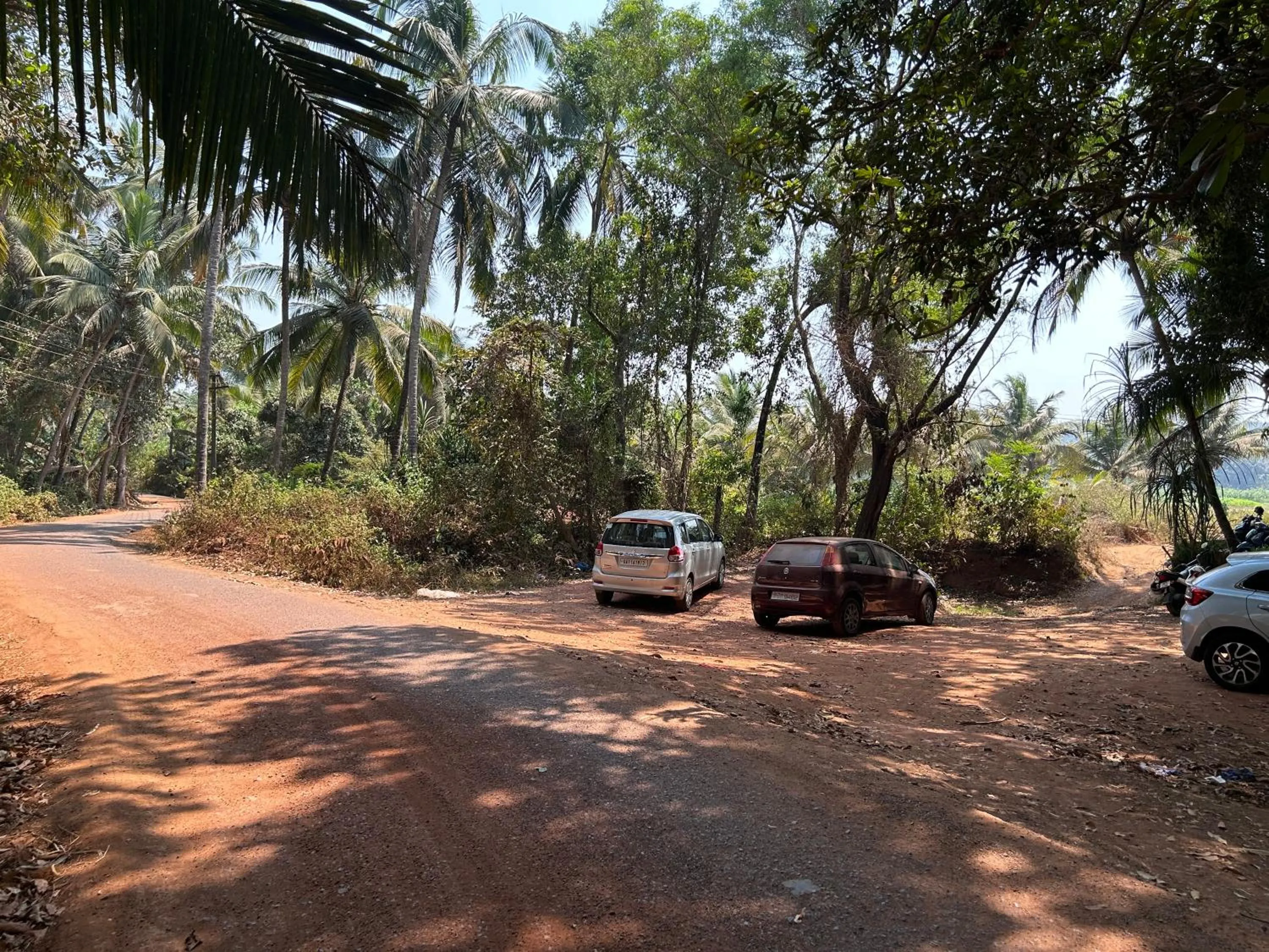 Parking in Shivam Bnb Mandrem Resort