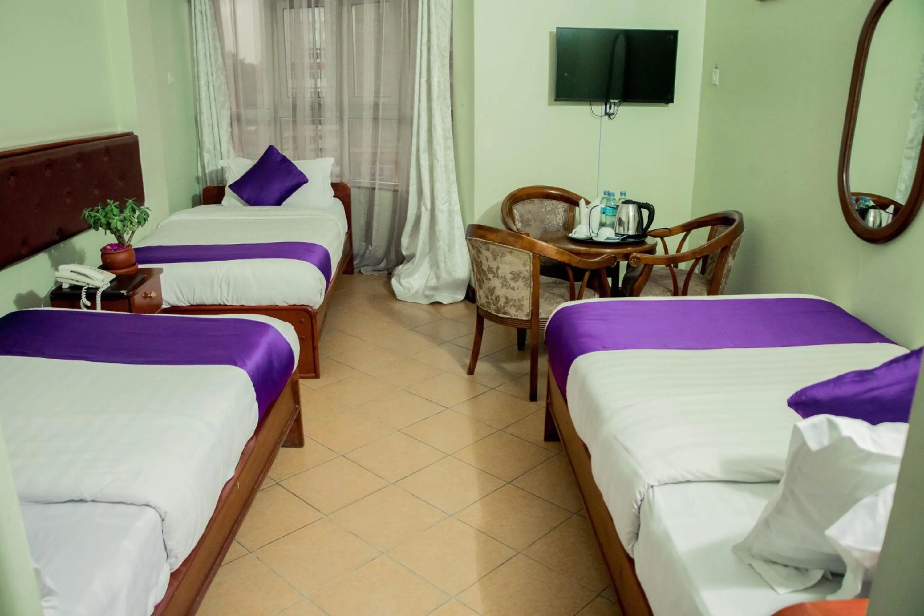 Bedroom, Bed in New Hotel Aquiline