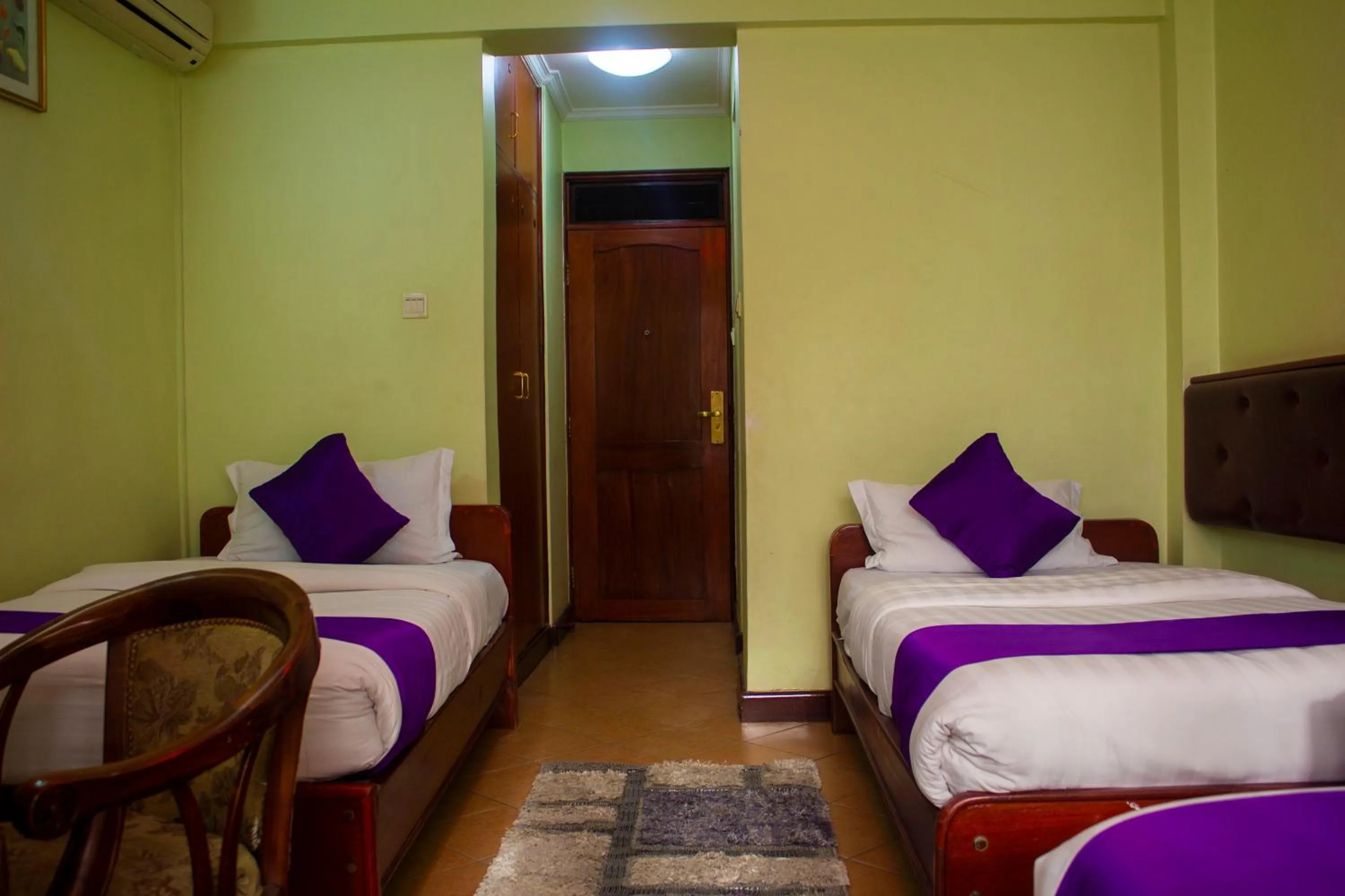 Bedroom, Bed in New Hotel Aquiline