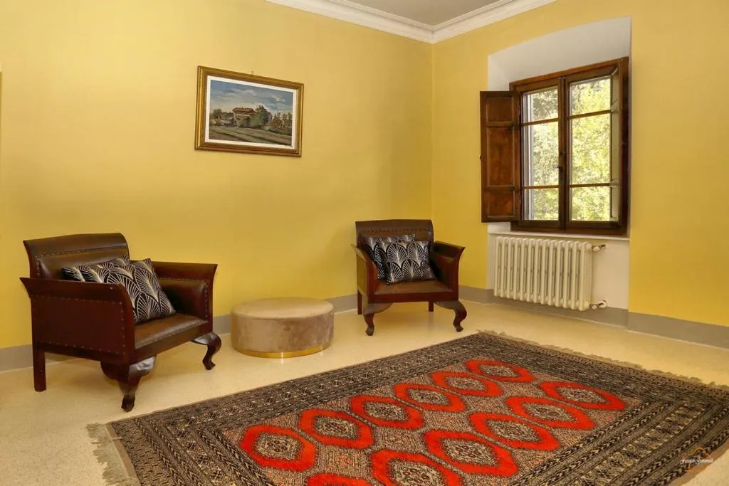 Bedroom in Villa del Parco in Tuscany