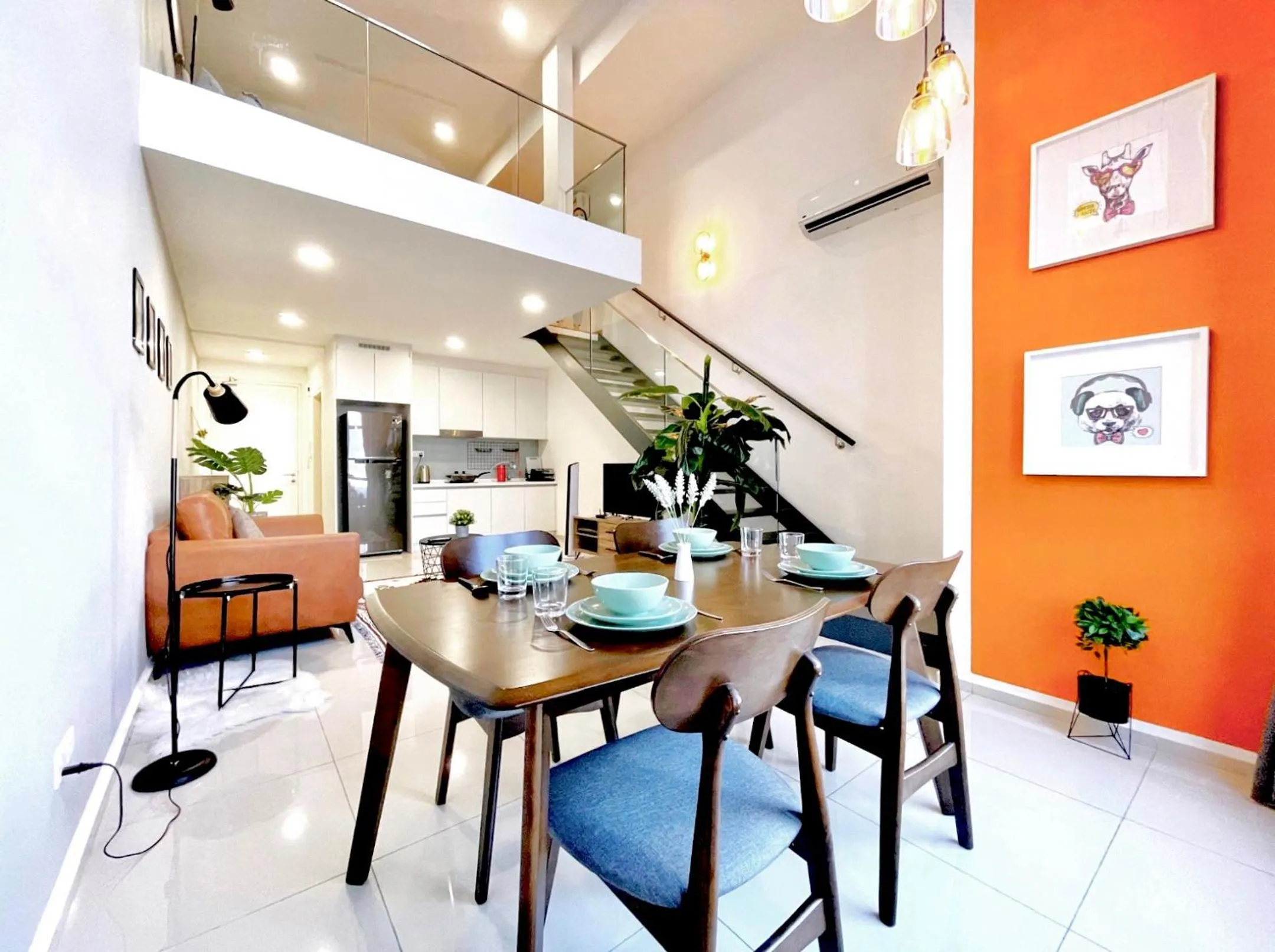 Seating area in EkoCheras Designer Suite by Moka @ Cheras