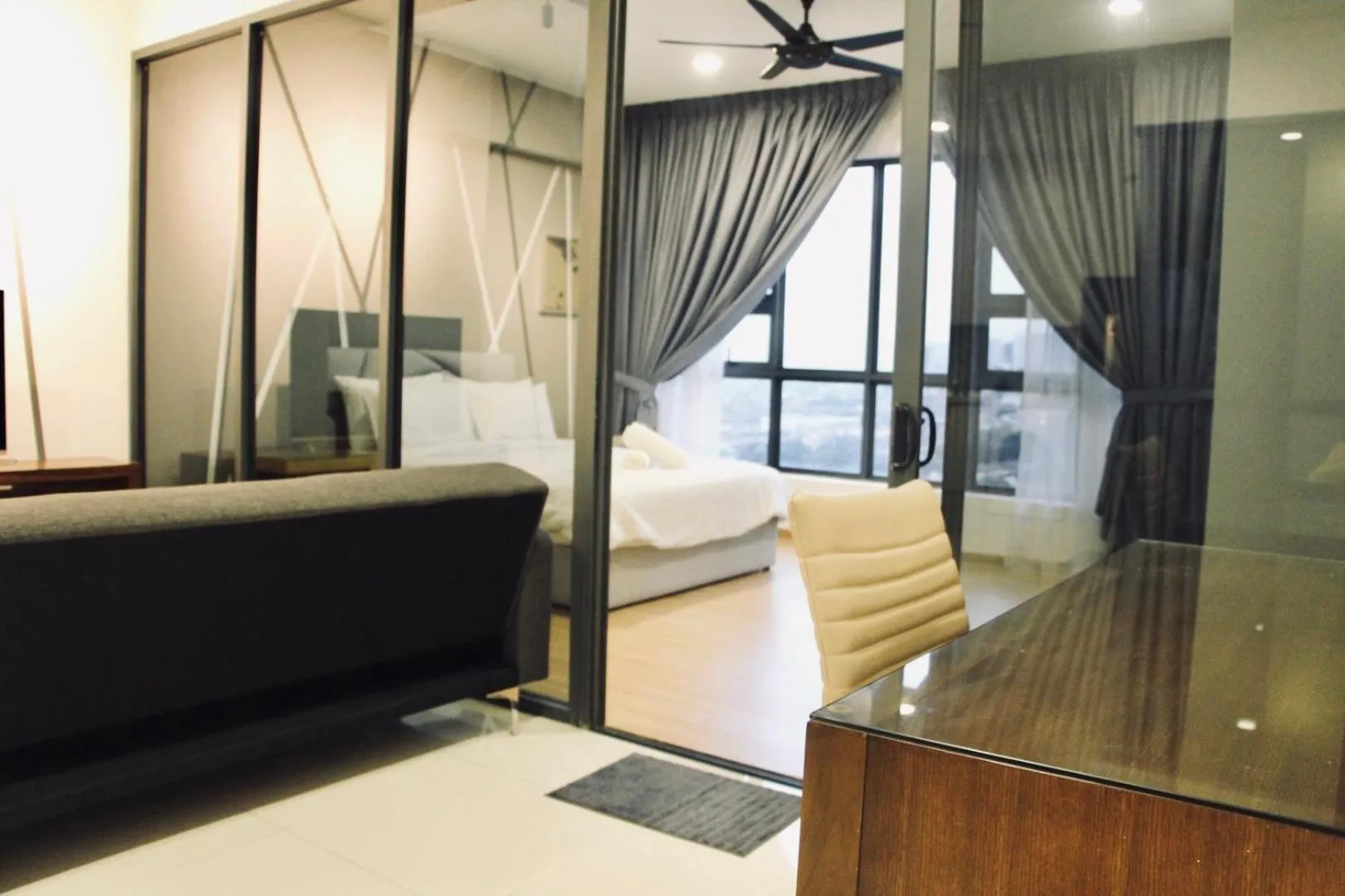 Bed in EkoCheras Designer Suite by Moka @ Cheras